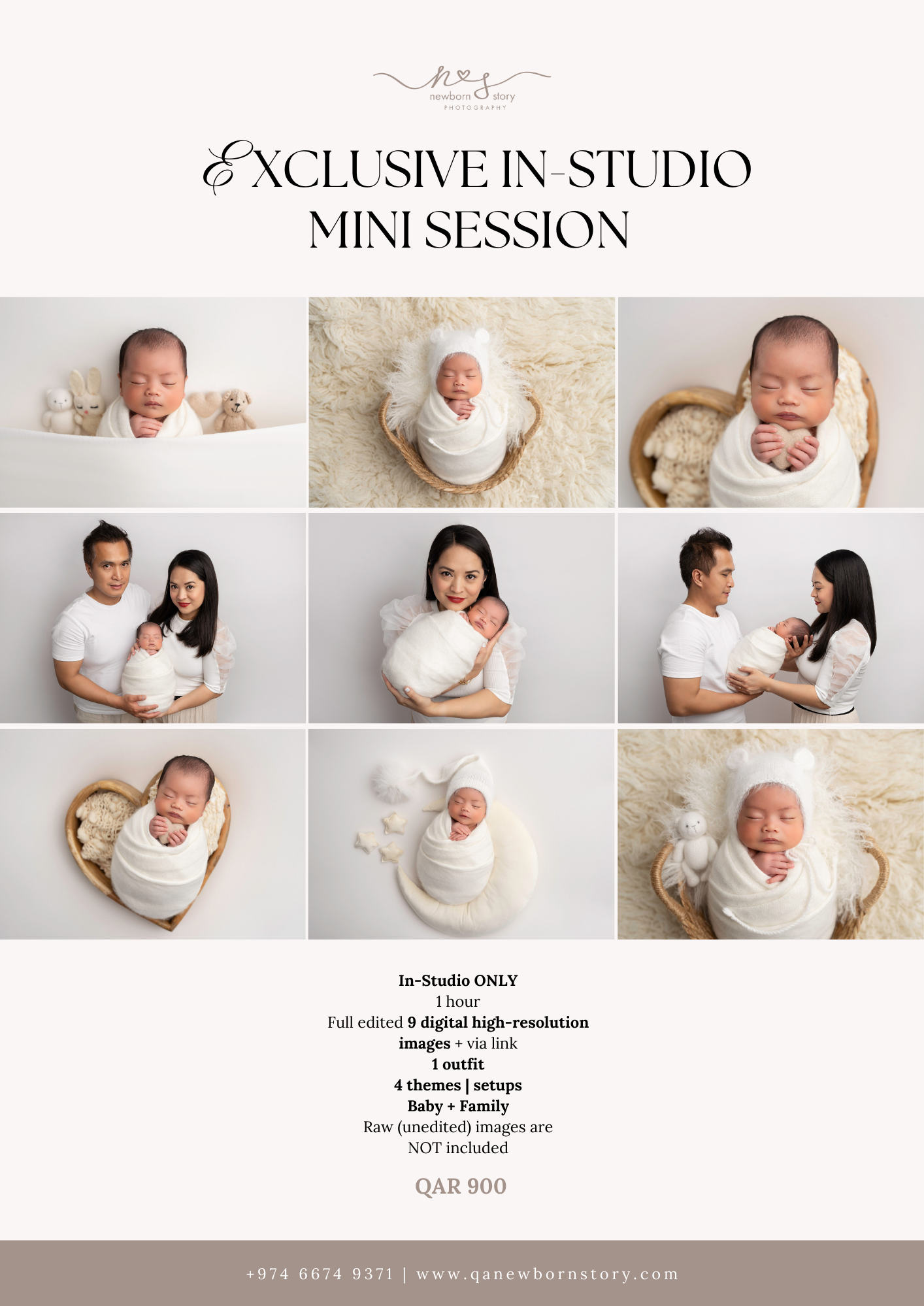 NEWBORN. Newborn, Sitter and Cake Smash Photographer in Doha, Qatar