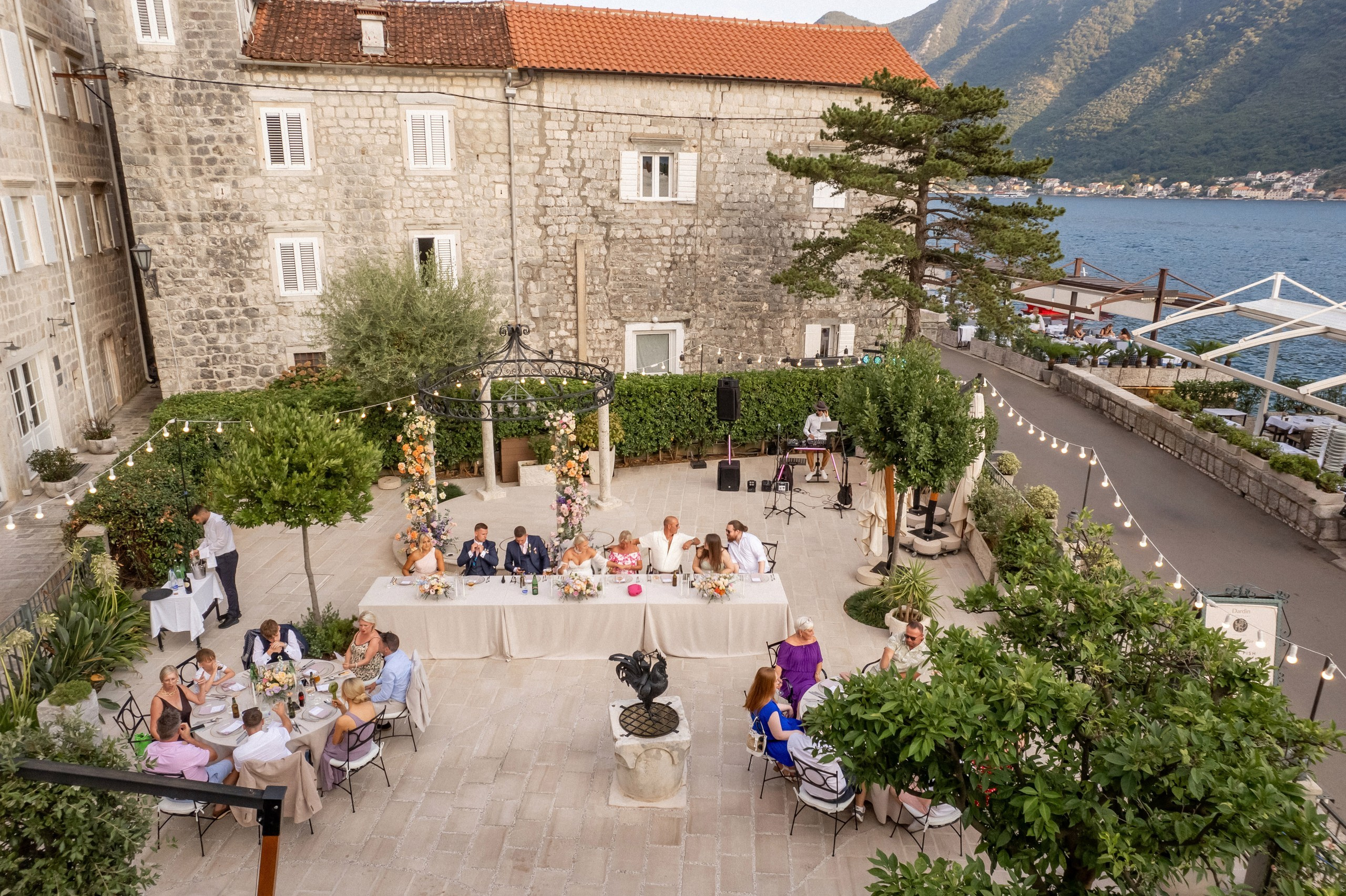 Hochzeit im Barockpalast von Perast: Leon Coronato