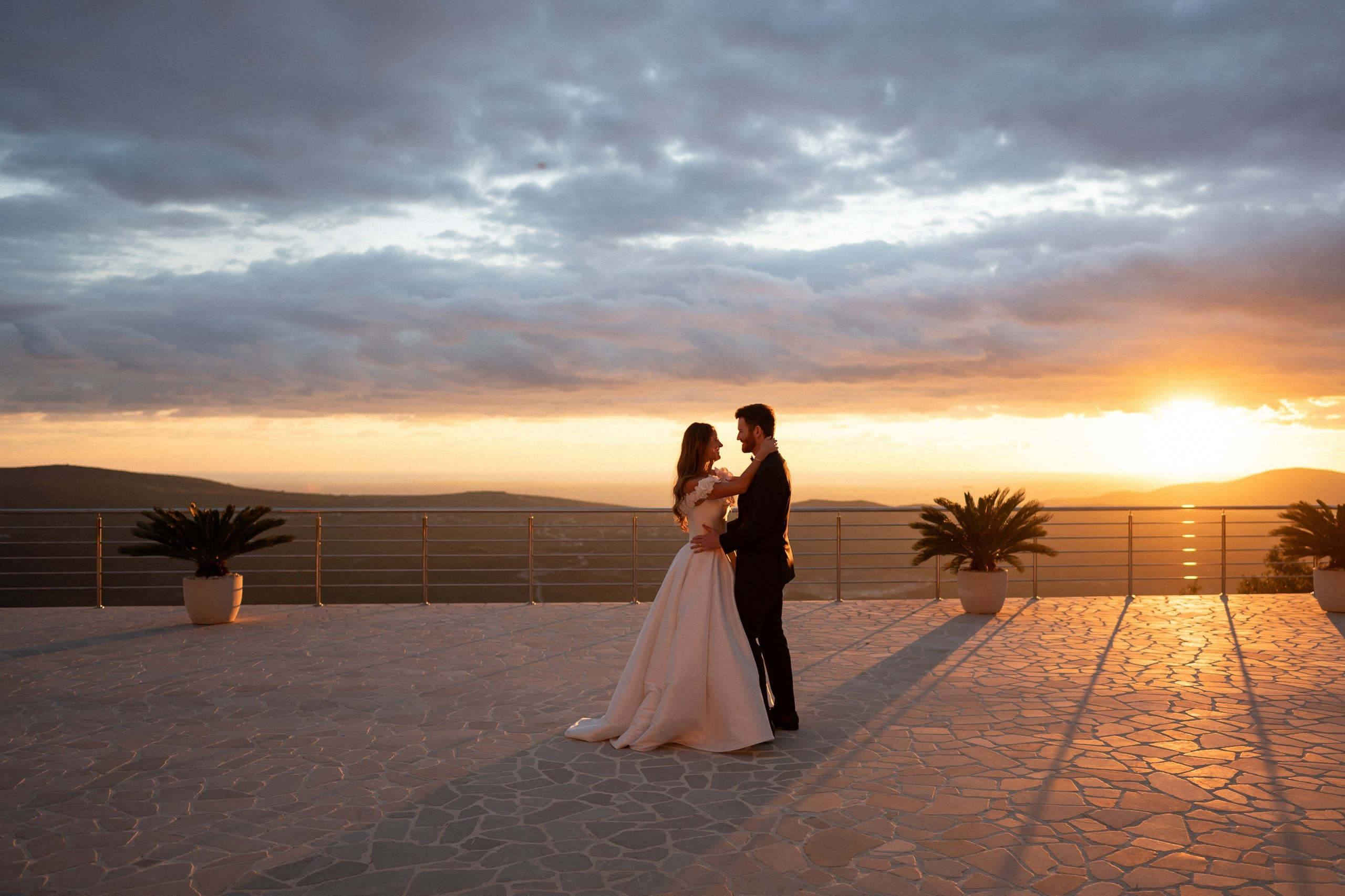 Bryllup i villa Eagle Eye over Kotor i Montenegro