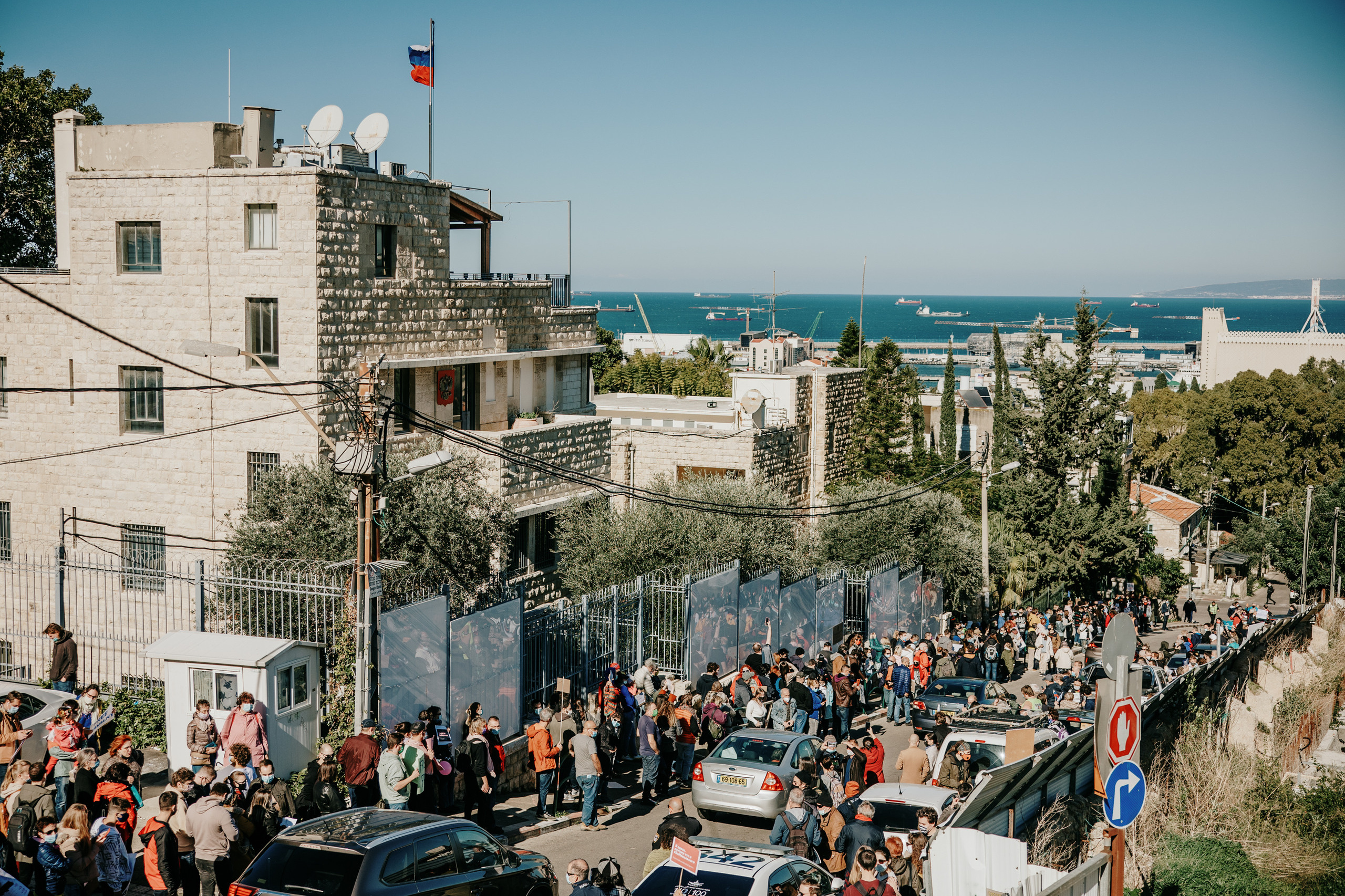 Акция в поддержку Навального в Хайфе (Израиль) 23 января 2020. George TLV — профессиональный фотограф и ретушёр, Израиль / Profession