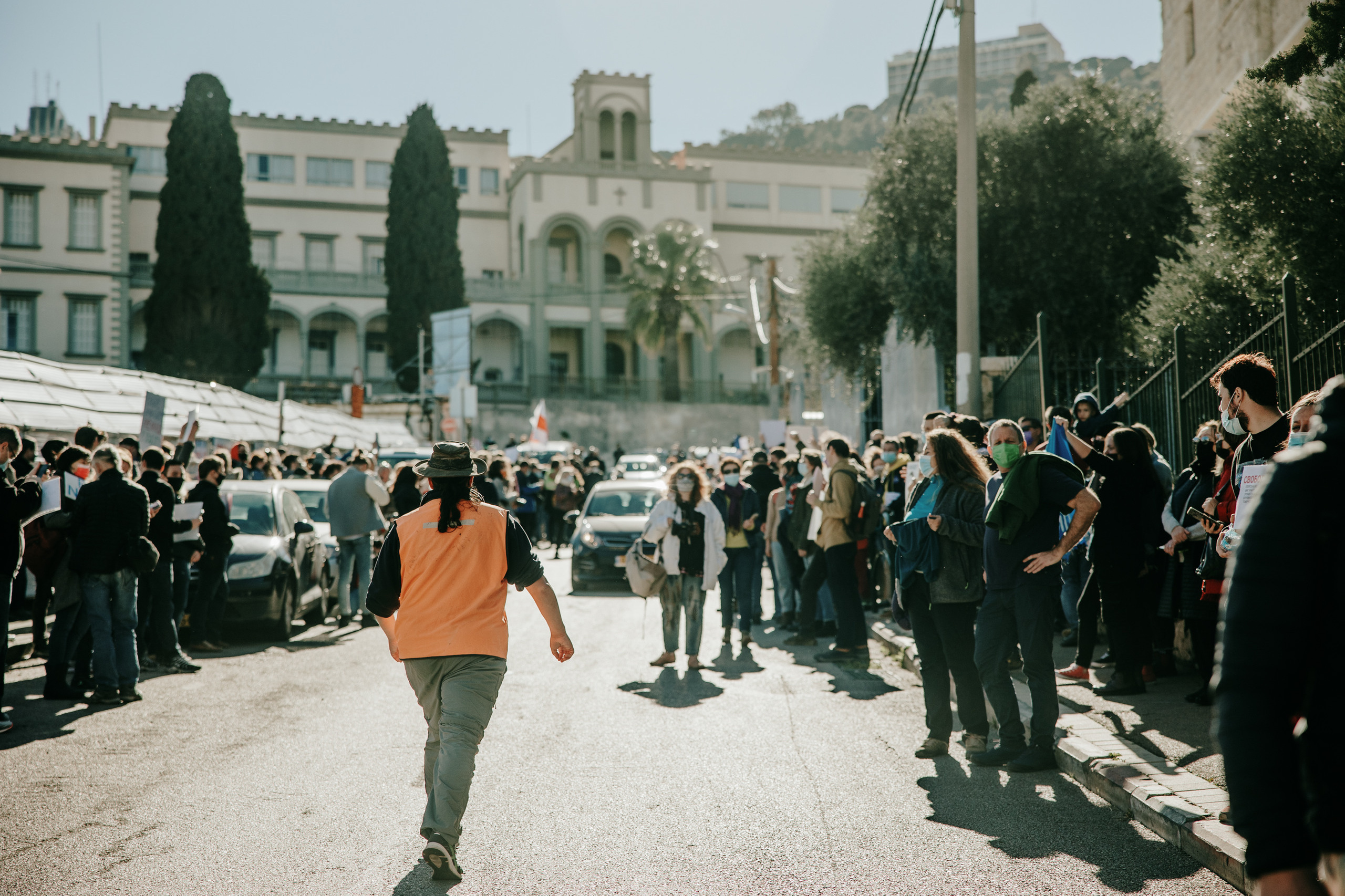 Акция в поддержку Навального в Хайфе (Израиль) 23 января 2020. George TLV — профессиональный фотограф и ретушёр, Израиль / Profession