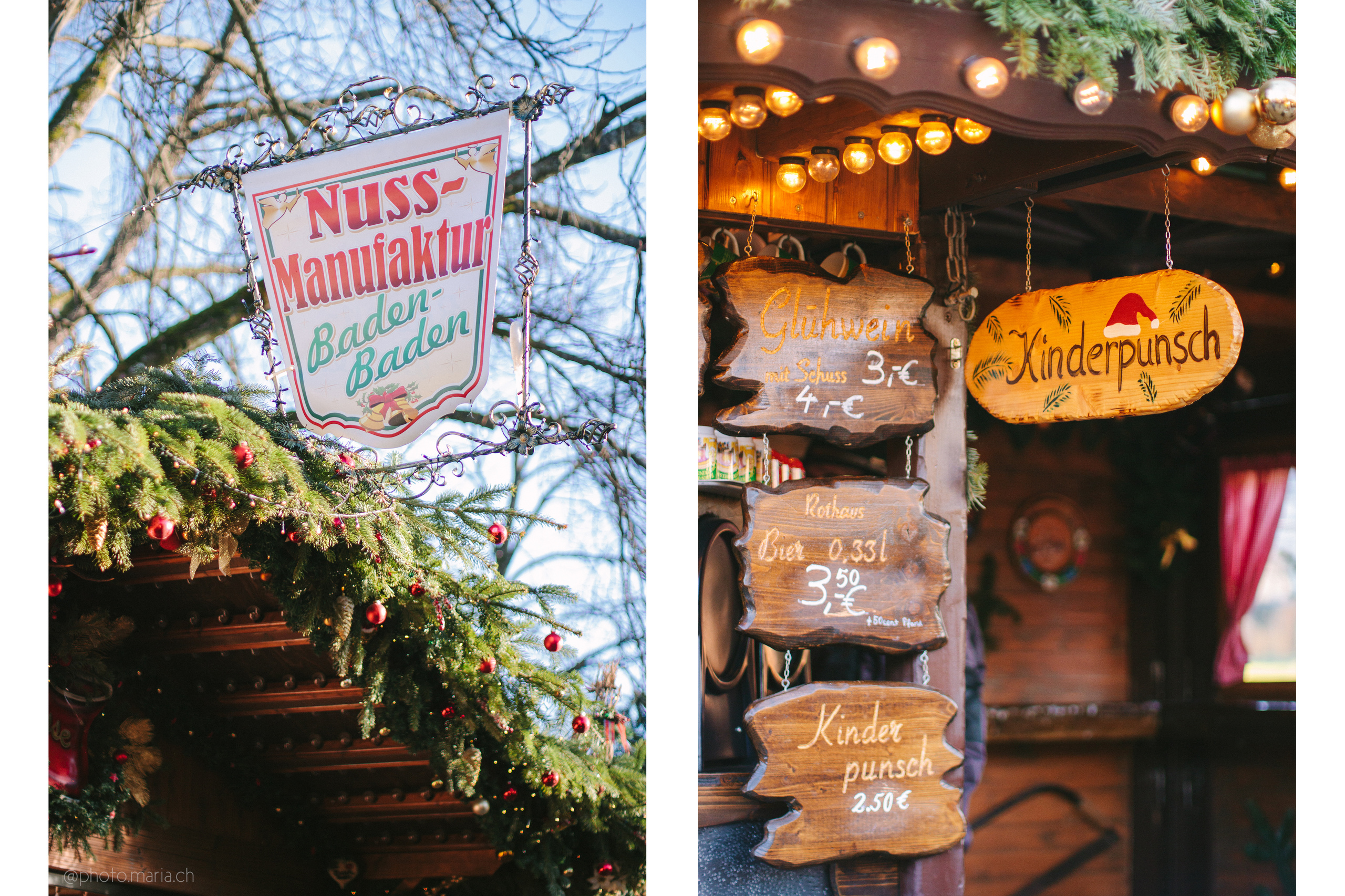 Weihnachtsmarkt in Baden-Baden. Maria Chistyakovа — Fotografin in Karlsruhe, Baden-Baden und Umgebung