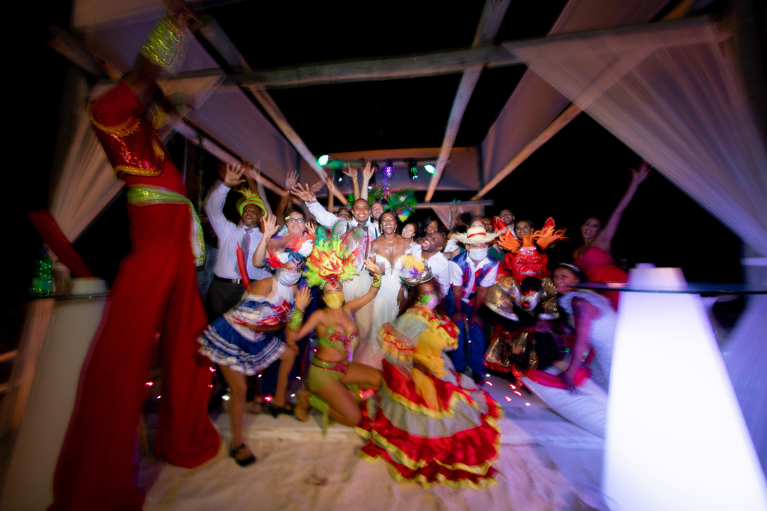 Jellyfish Restaurant Punta Cana Wedding