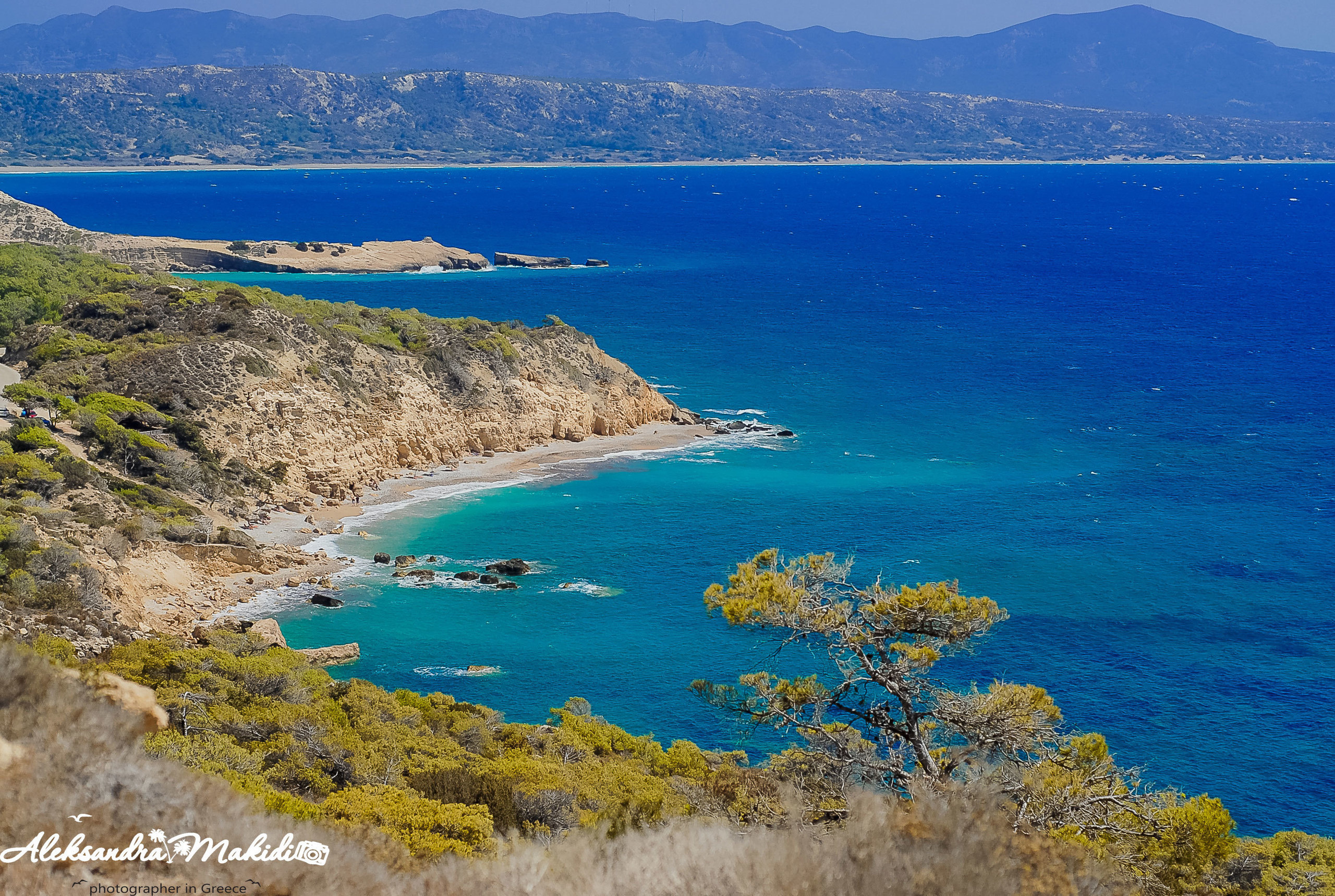 Photographer at Santorini