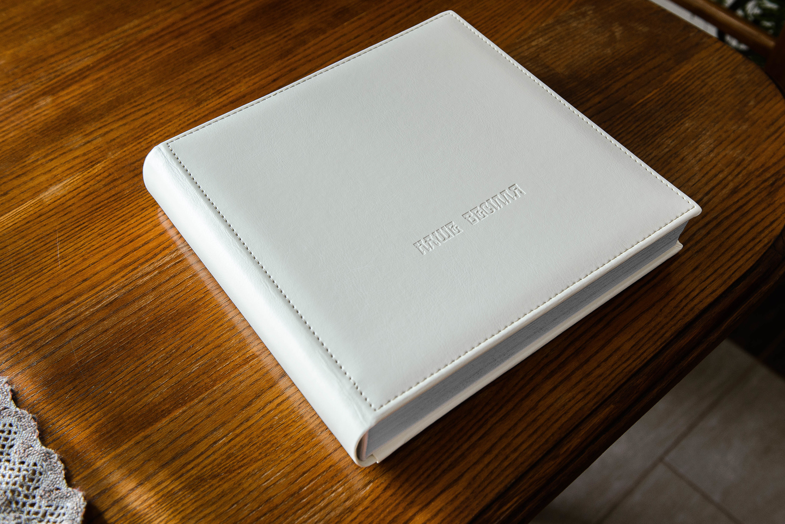 обложка из эко-кожи, фотокнига