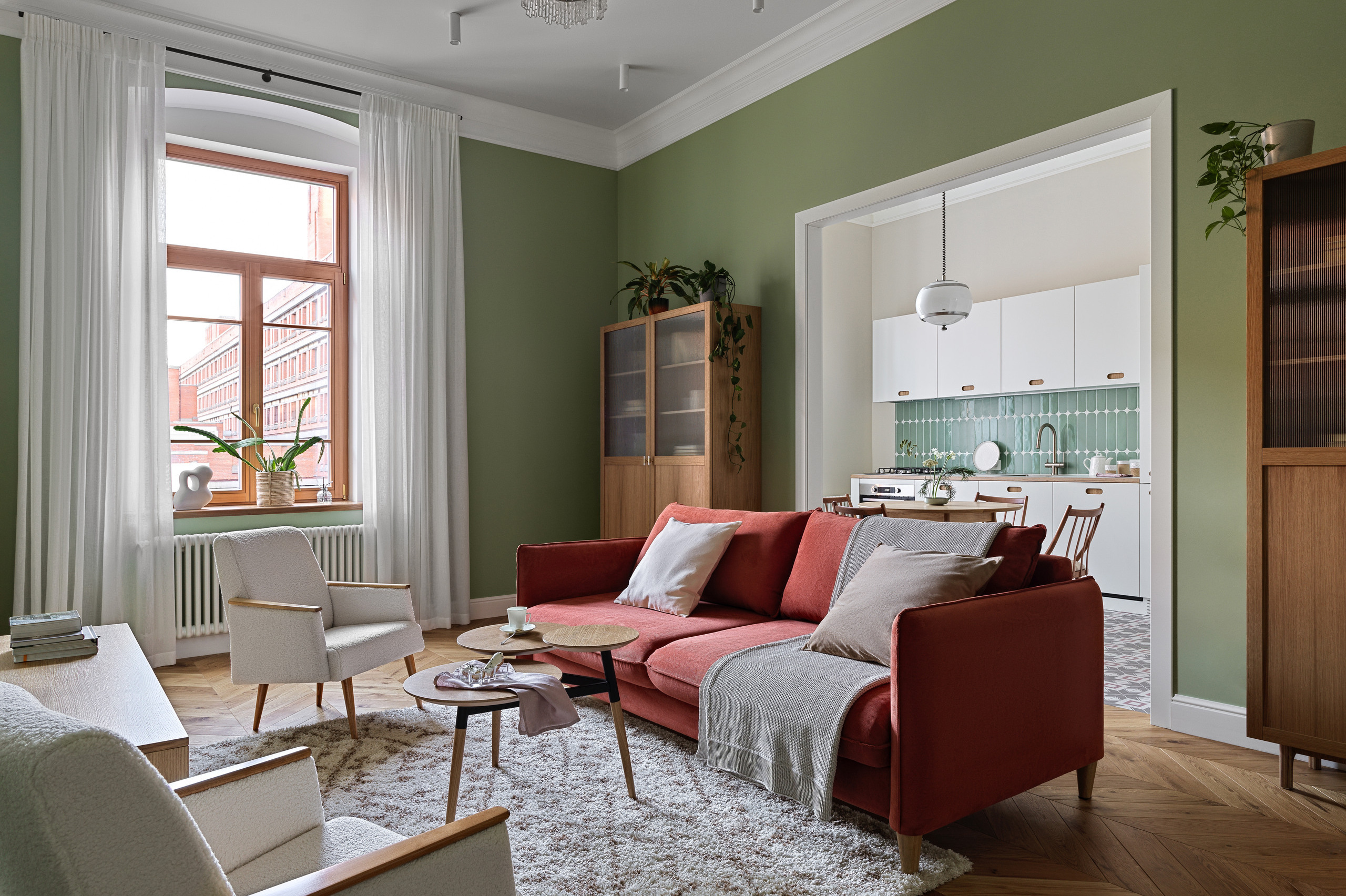 Дизайн-проект интерьера в доме 1905 года в Ботаническом саду