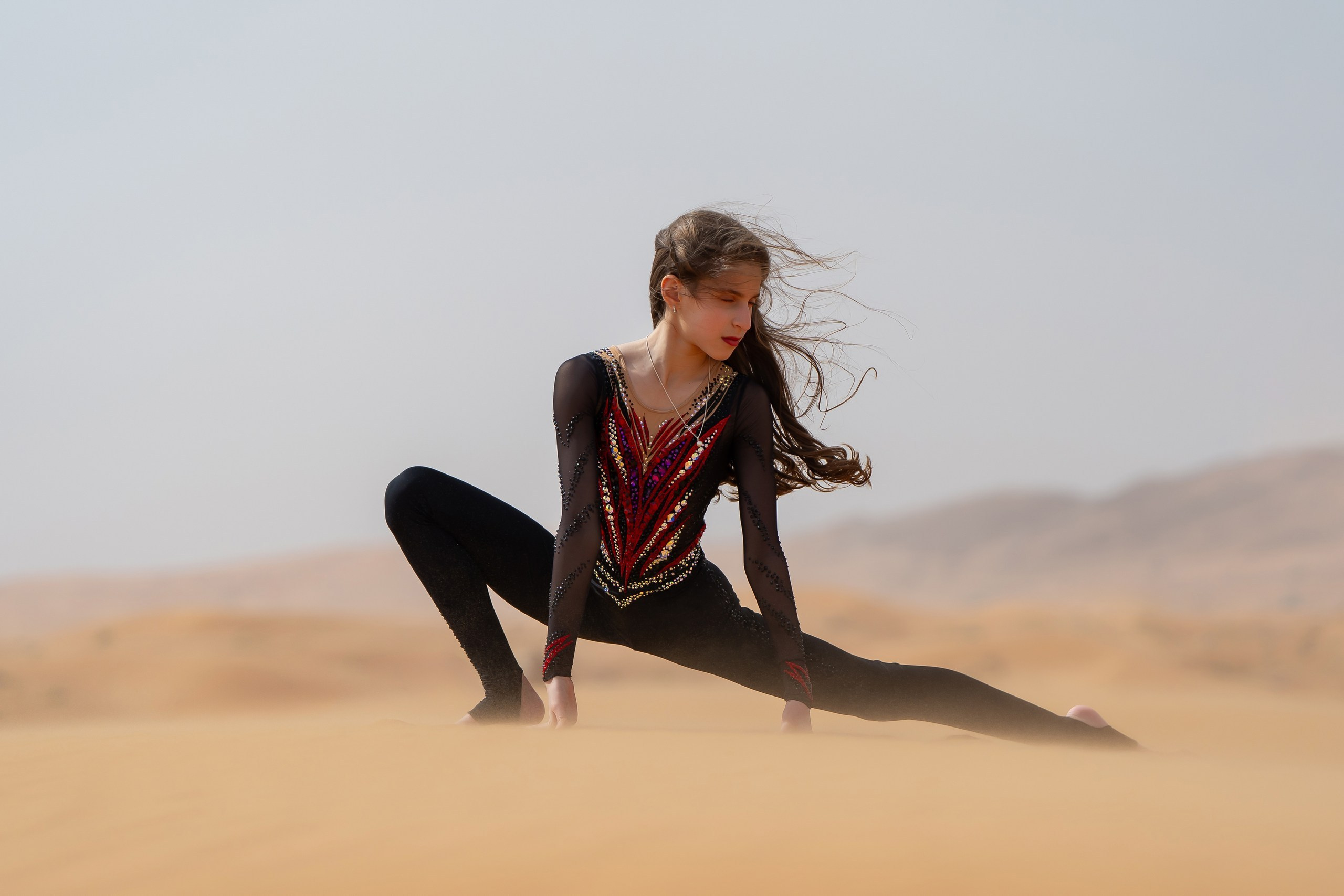 Price for Athletes. Kamilla Khasanova — gymnastics, ballet and dance photographer in Dubai, UAE