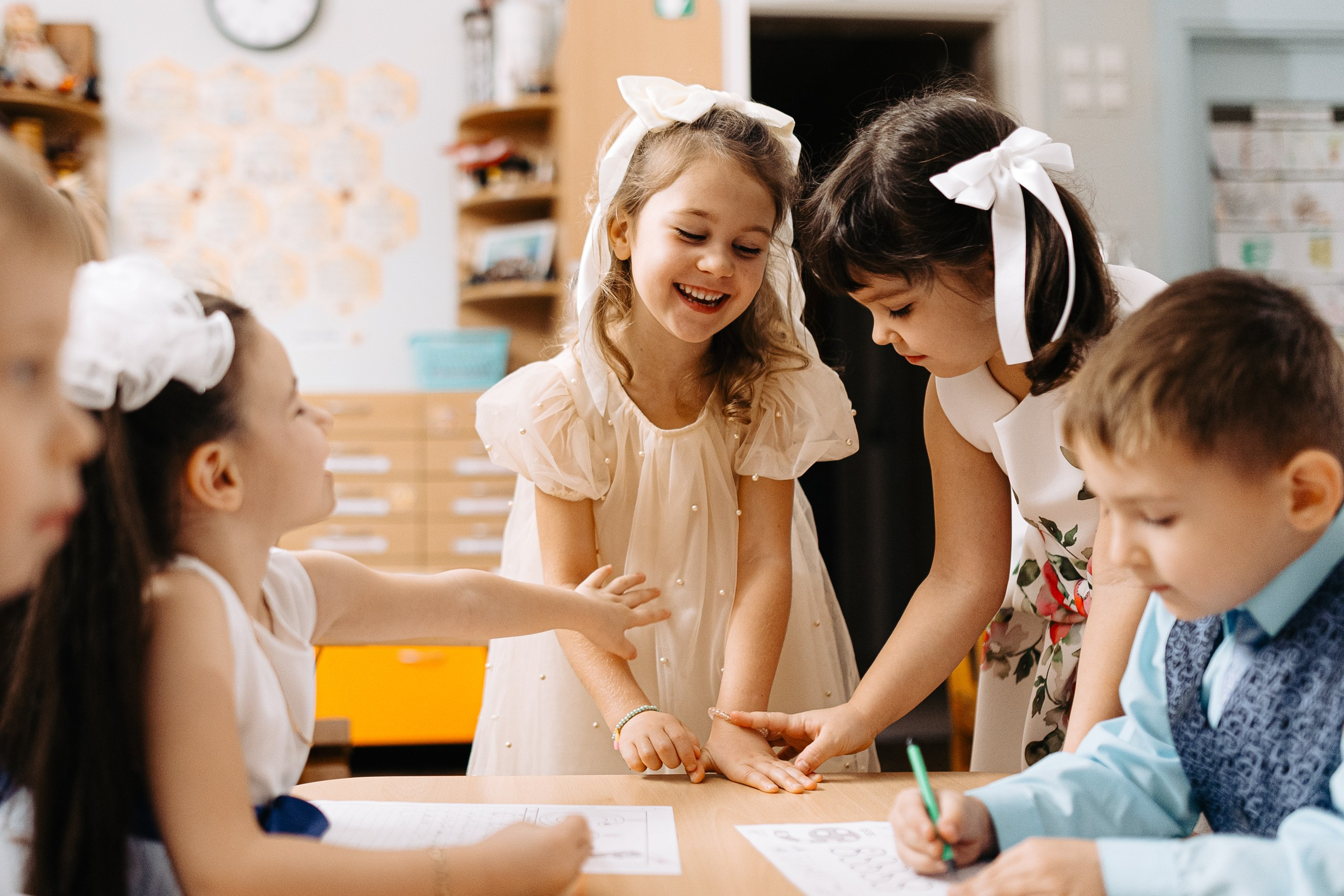 Bērnudārza grupas fotosesija