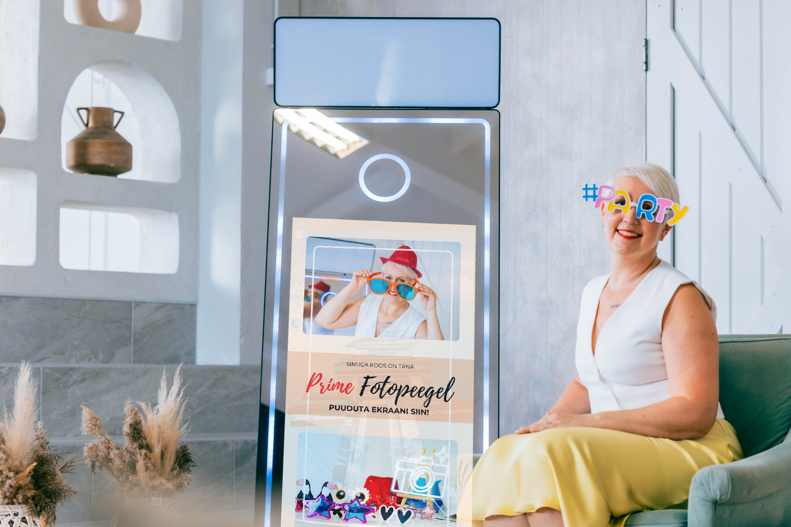 СОВРЕМЕННОЕ ФОТОЗЕРКАЛО. Фотобокс I Фотозеркало I Фотобудка I Аренда фотобудки в Таллине и Эстонии