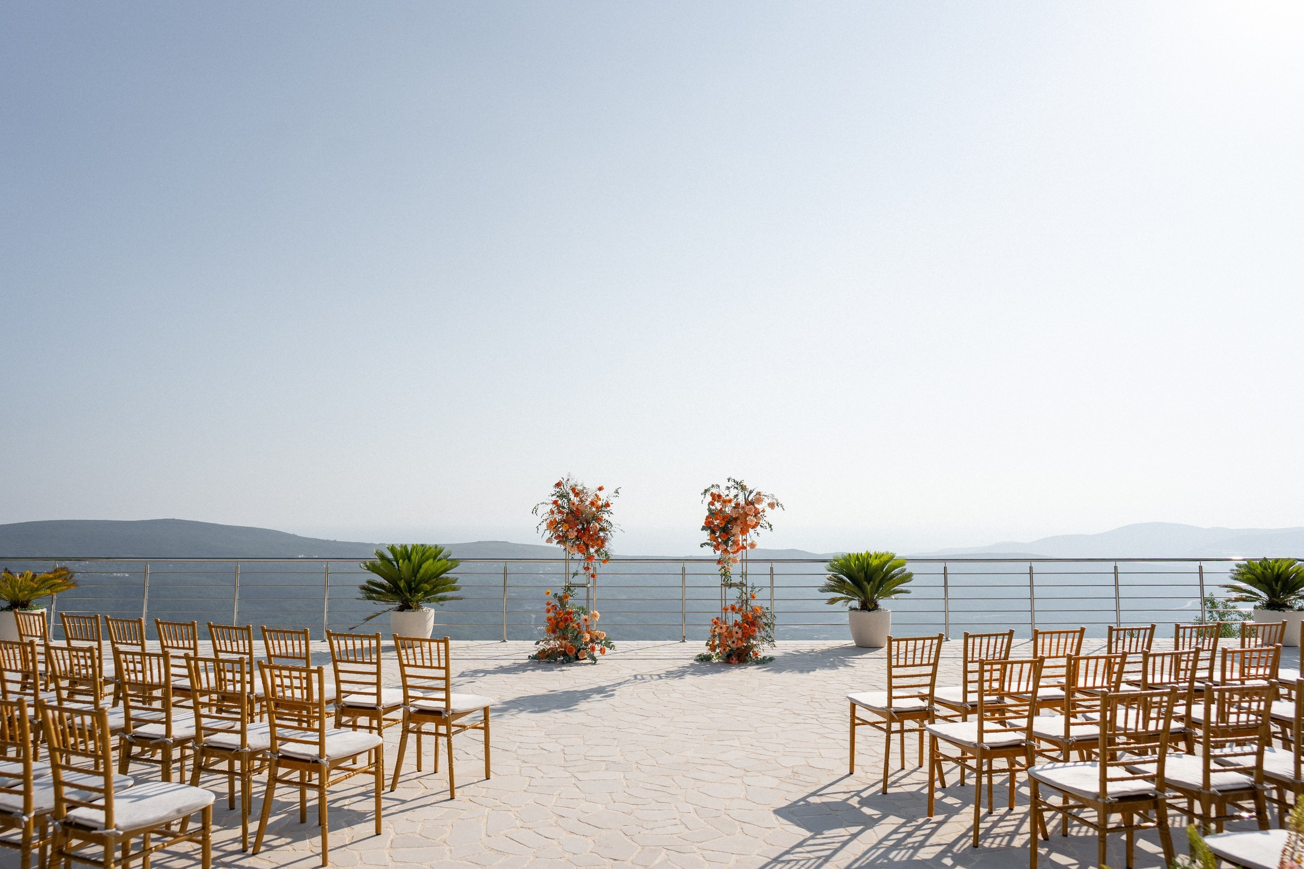 Bryllup i villa Eagle Eye over Kotor i Montenegro