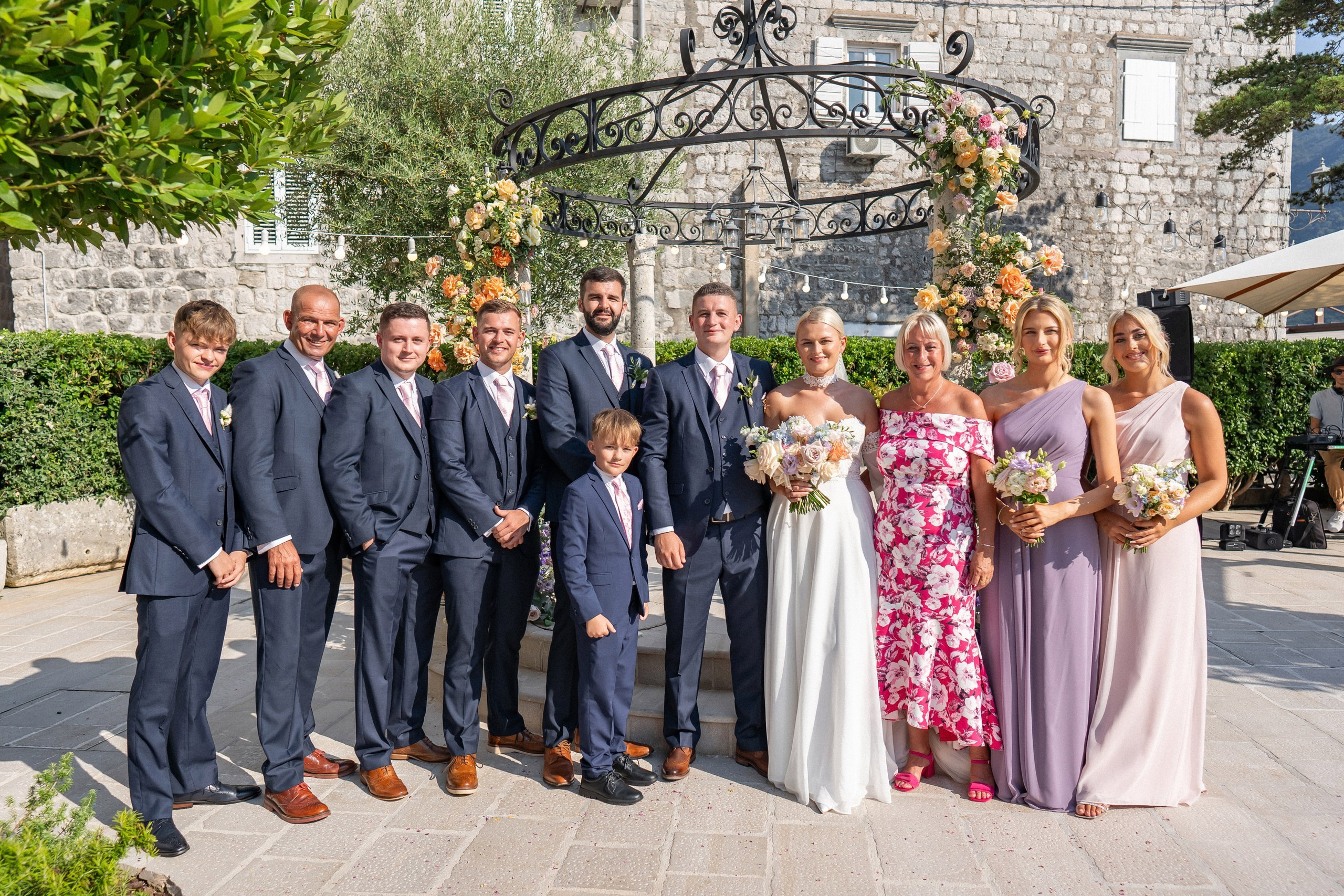 Hochzeit im Barockpalast von Perast: Leon Coronato
