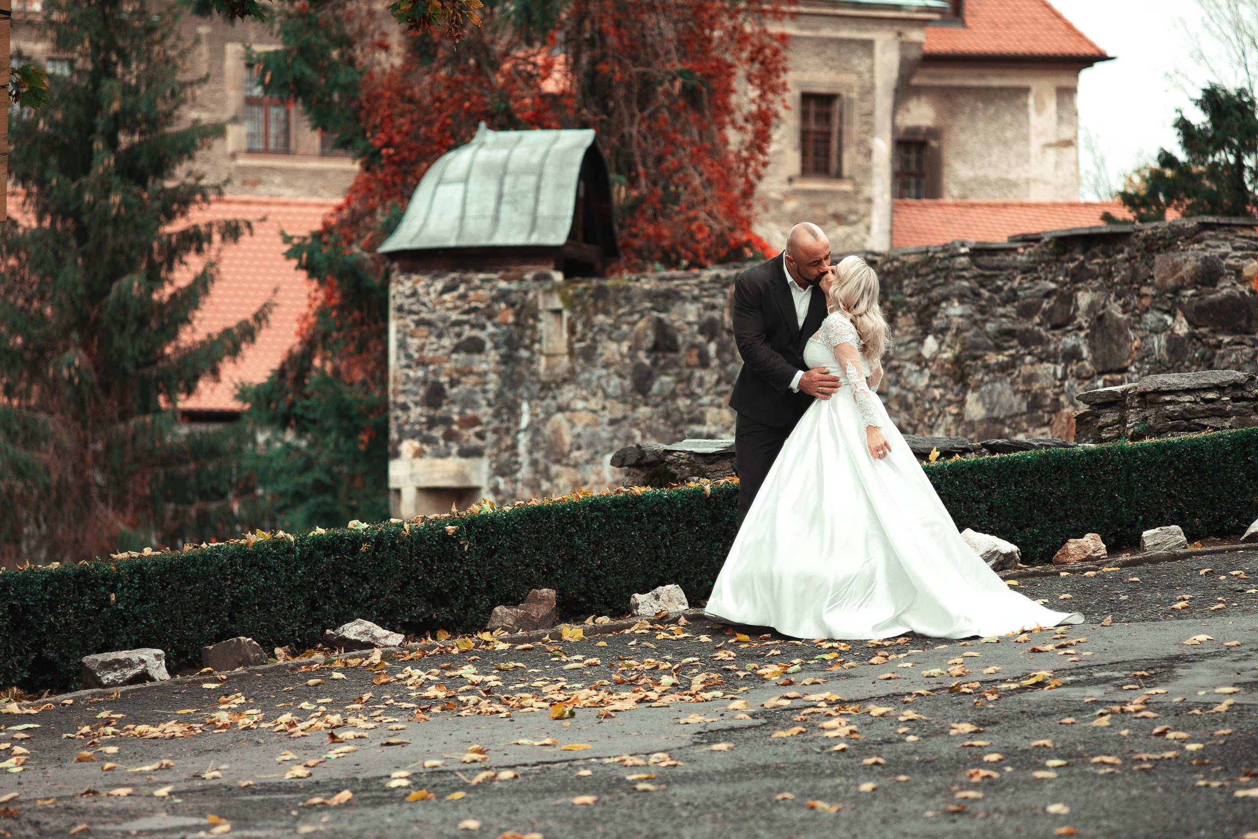 Bride and groom portrait natural light wedding photography Canada