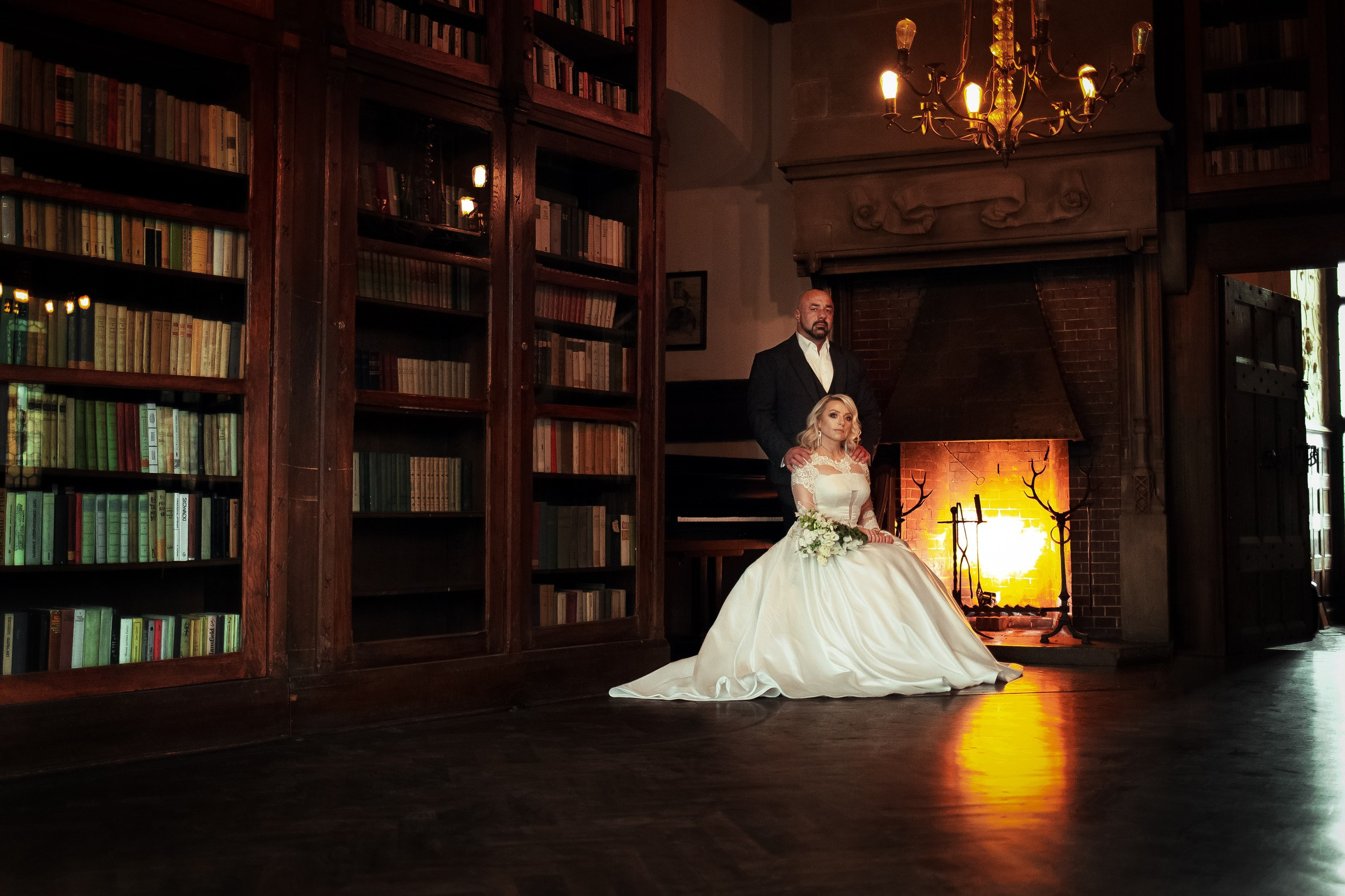 Candid wedding reception moment captured by Dimitri Studio