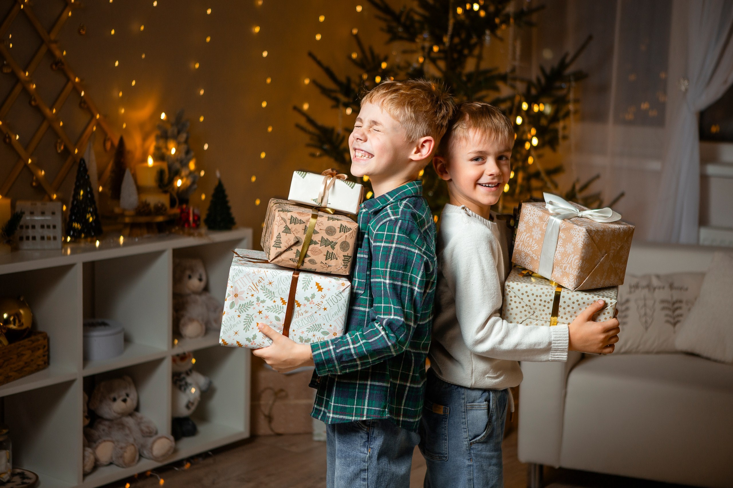 Ziemassvētku fotostudija Rēzeknē. Populārākā kāzu, bērnu un ģimeņu fotogrāfe Latgalē Veronika Lokotko