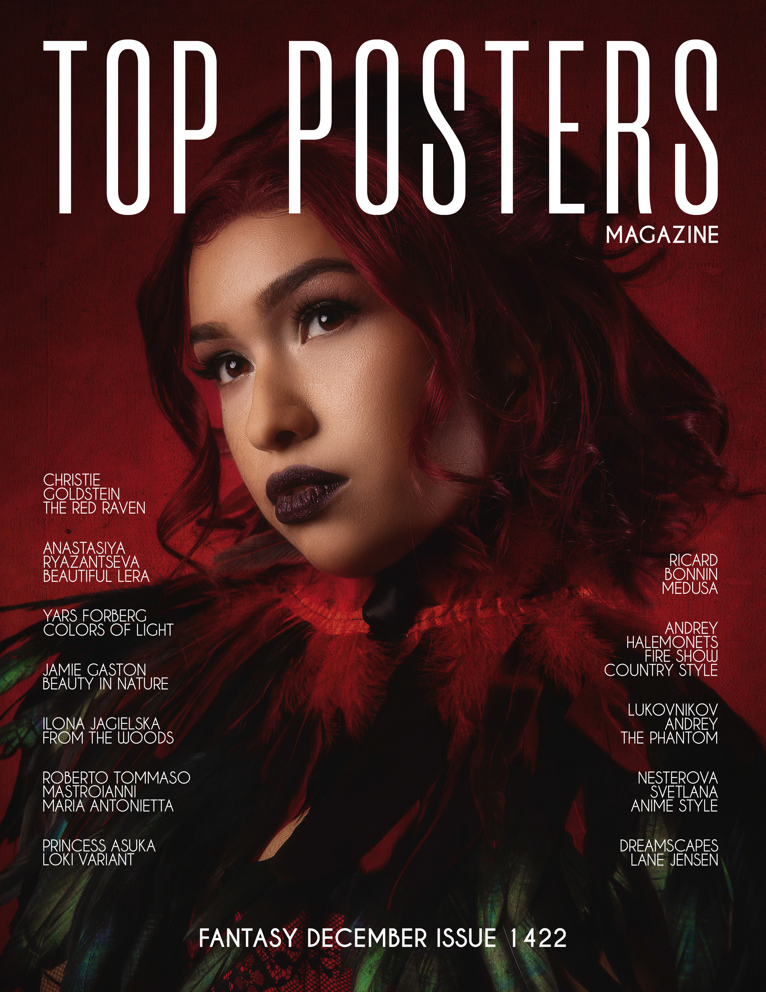 Обложка крутого журнала Top Posters.