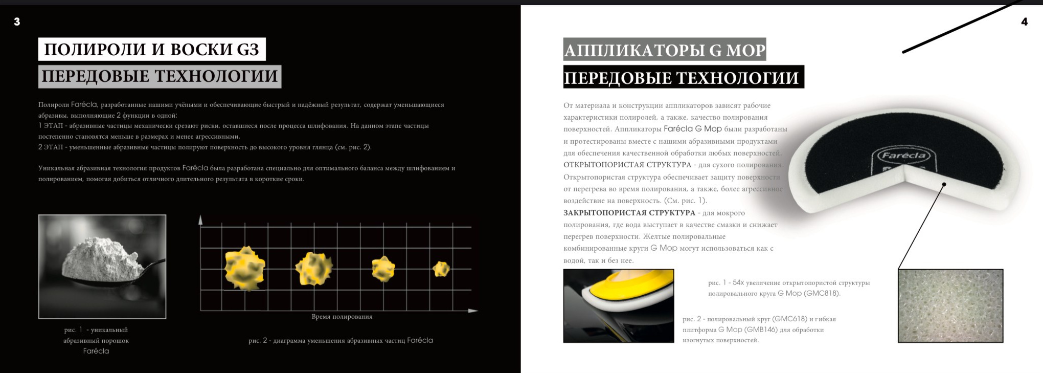 технология полировки пасты farecla