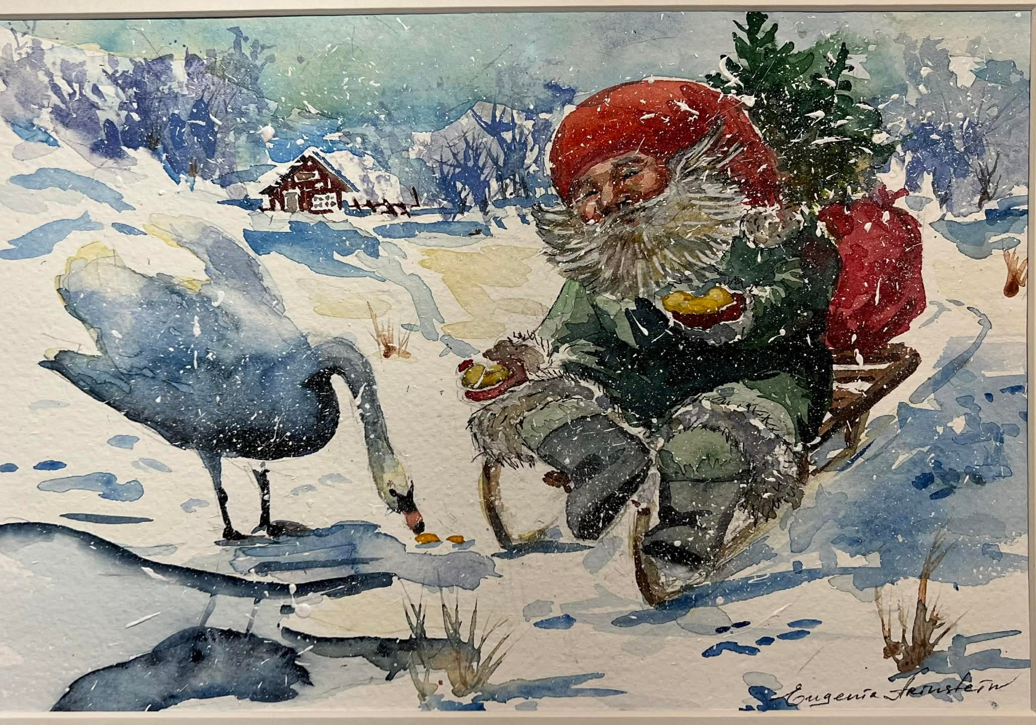 Jul. Eugenia Arinstein — konstnär som skapar handgjord måleri och illustration med känsla, färg och närvaro. Verksam i Nynäshamn