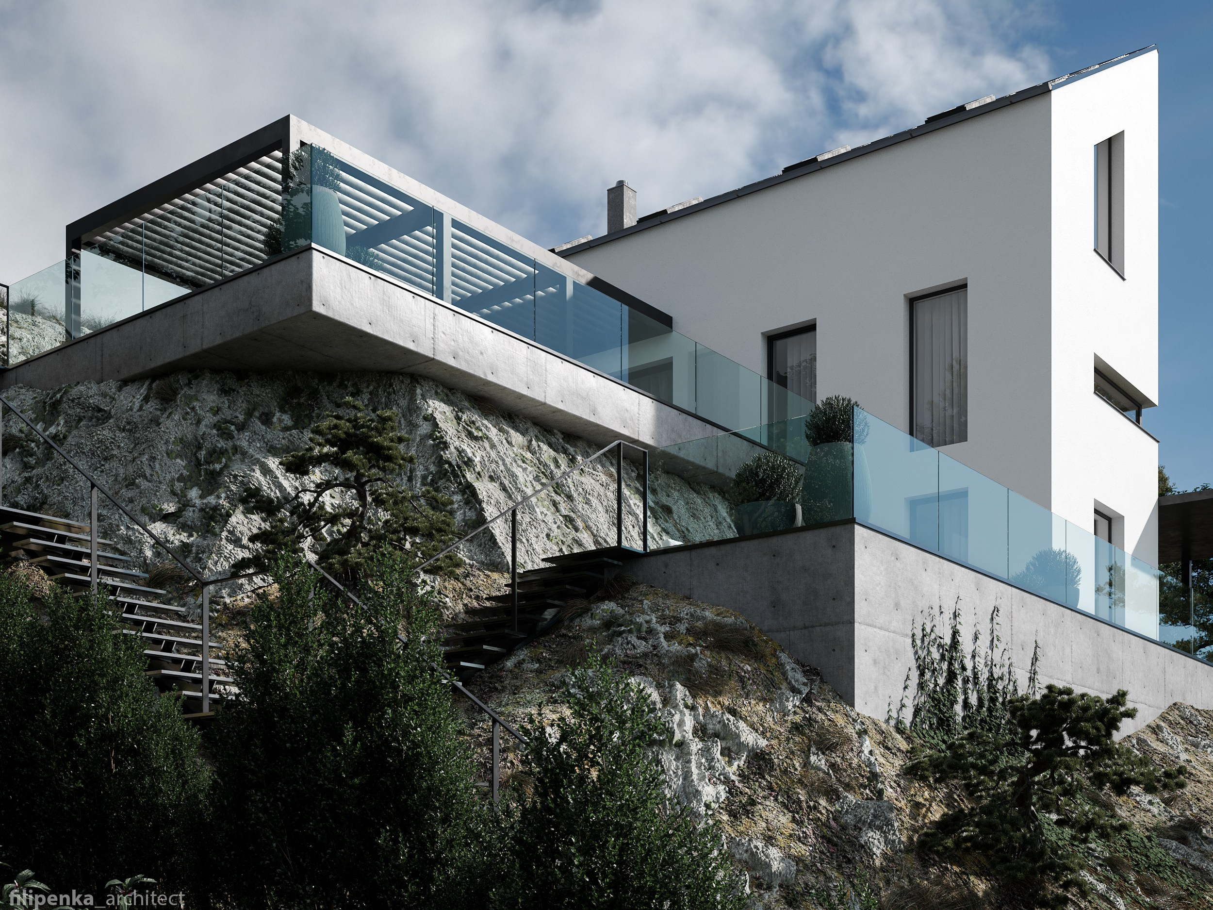 Výběr ideálního pozemku pro stavbu domu: rovina vs. svah. Filipenka architects