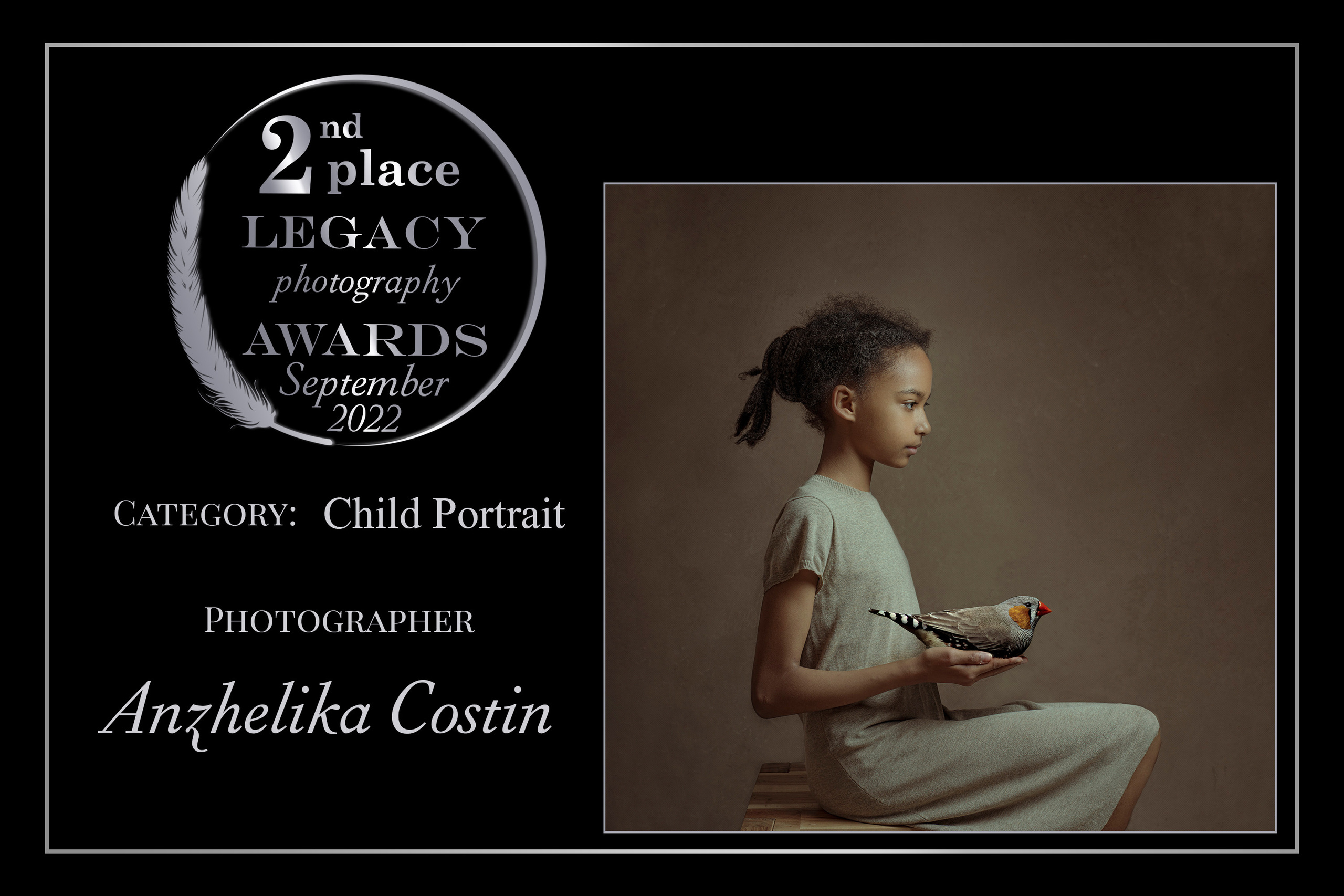 Awards Anzhelika Costin. Anzhelika Costin fine art Porträts und Familien Fotografie in Fulda