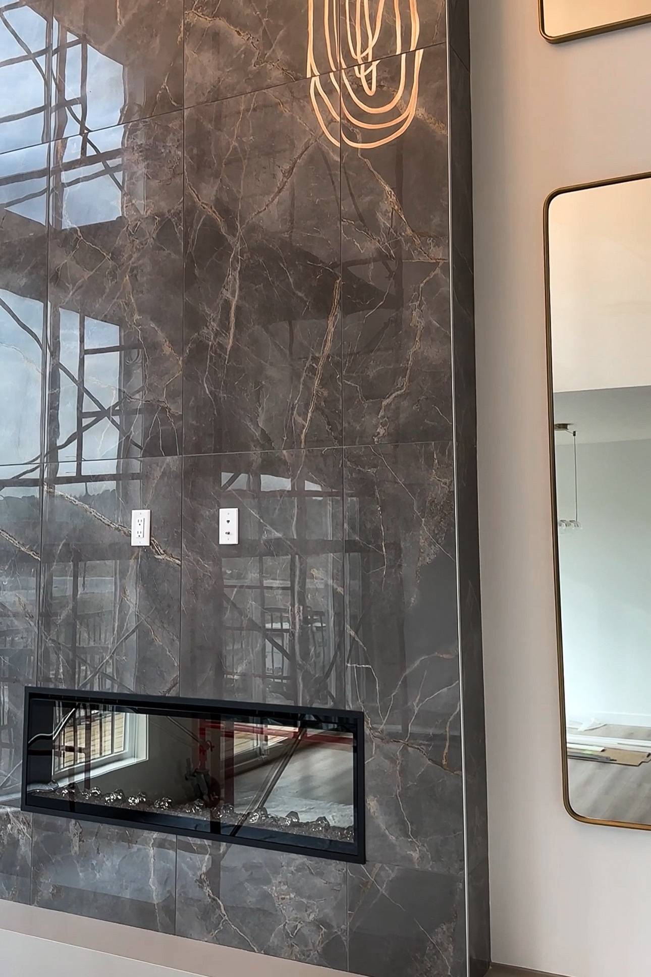 Fireplace in Calgary