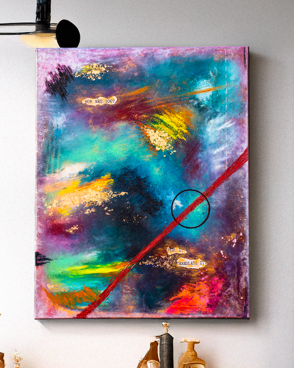 Oil painting, acrylic painting and art. Brand / Business Photographer & Coach Prague — Dana Lišková