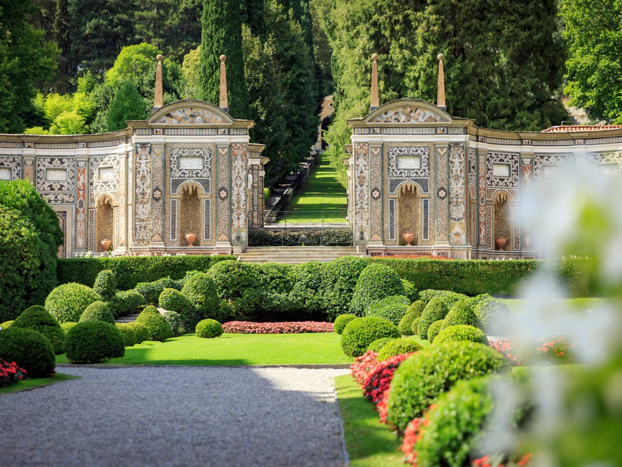 Villa d'Este Cernobbio wedding venue — 16th century Renaissance palace on Lake Como with amphitheatre garden