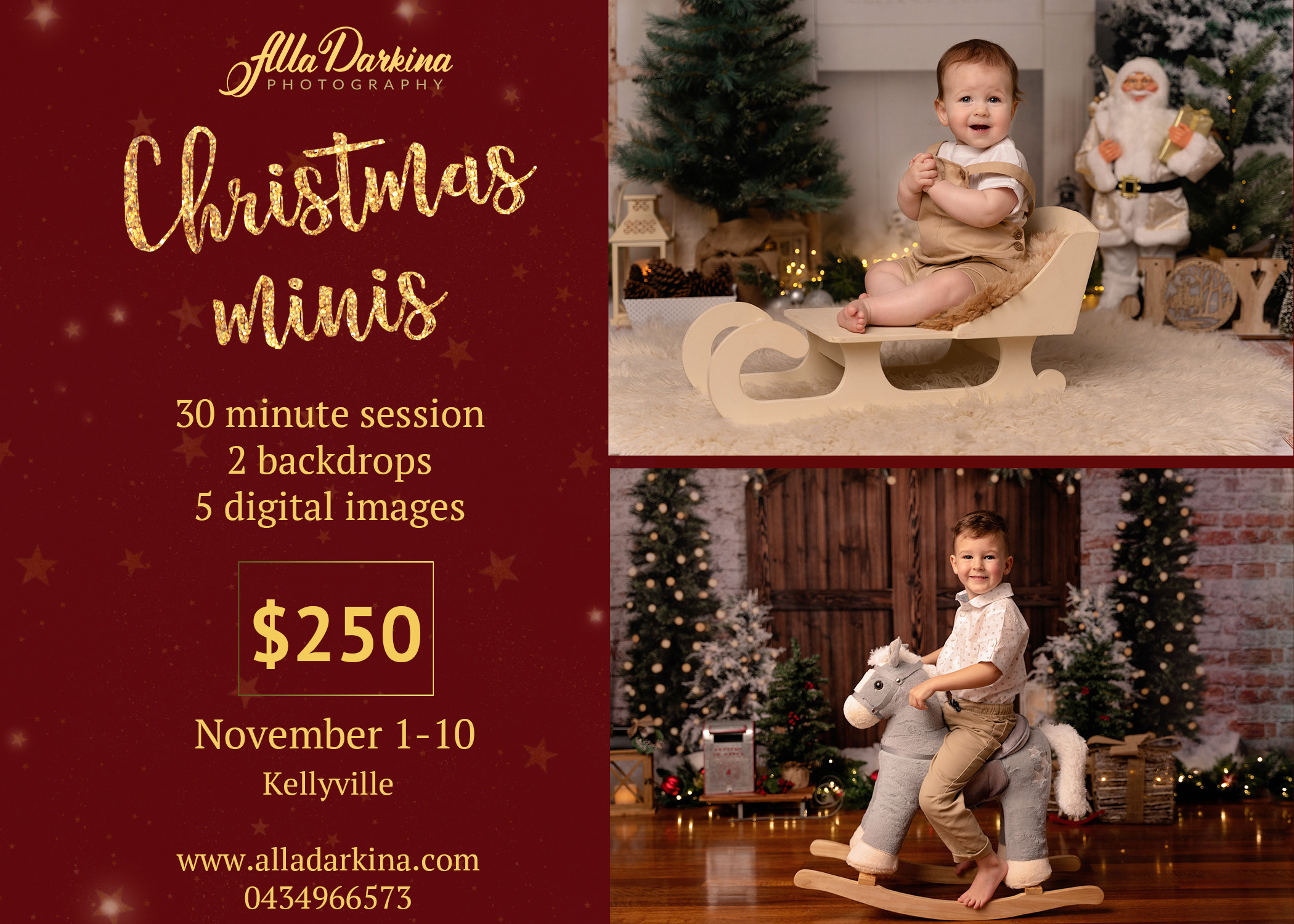 Christmas mini sessions 2022| Sydney. Newborn and family photographer. Hills District. Sydney