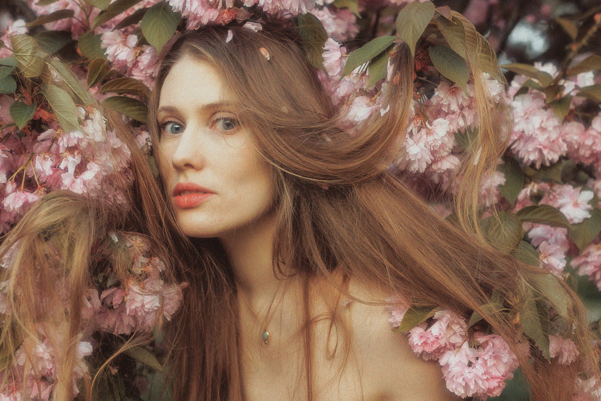 Съёмка в цветении. Анастасия