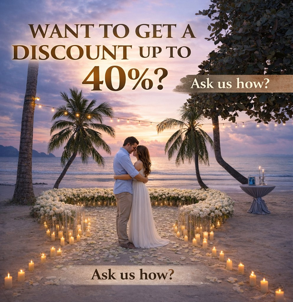 Packages. Romantic proposal on Koh Samui, Thailand