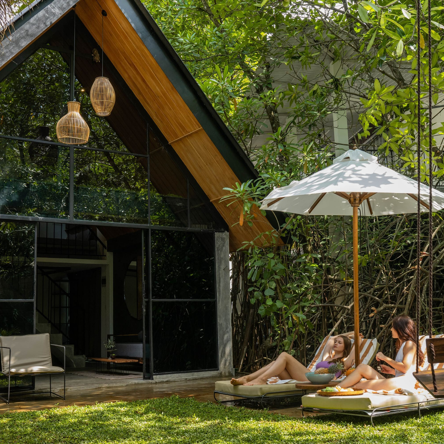 Una town. NEW-GENERATION housing in Sri Lanka