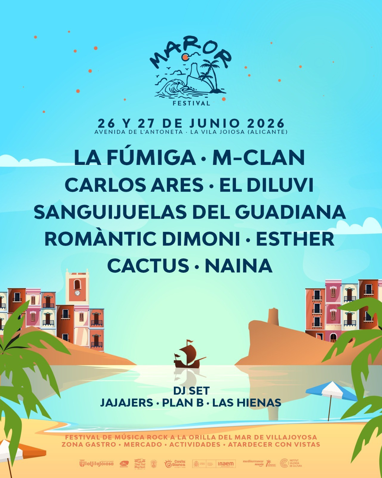 Maror Festival 2026 en España: festival de música en La Vila Joiosa junto al mar | FOTKAI