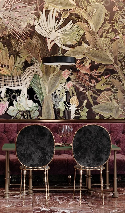 ITALIAN RESTAURANT. Interior Design & 3D Rendering | Alena Bulataya Design Buro