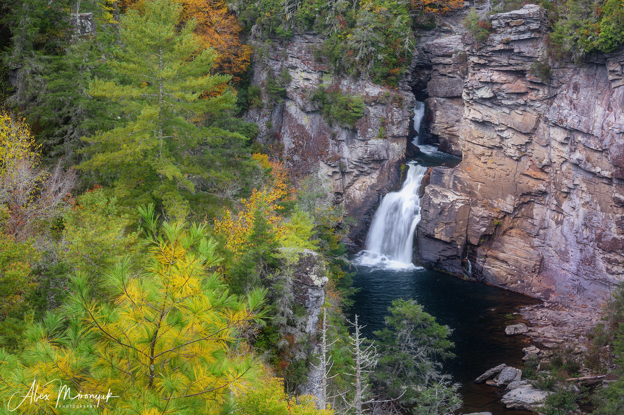 Fall Colors of Blue Ridge Parkway. Alex Mironyuk Photography