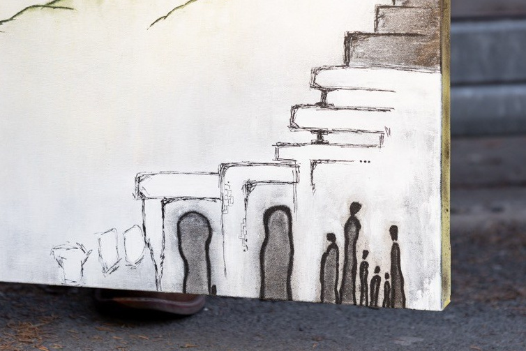 Oil painting, acrylic painting and art. Brand / Business Photographer & Coach Prague — Dana Lišková