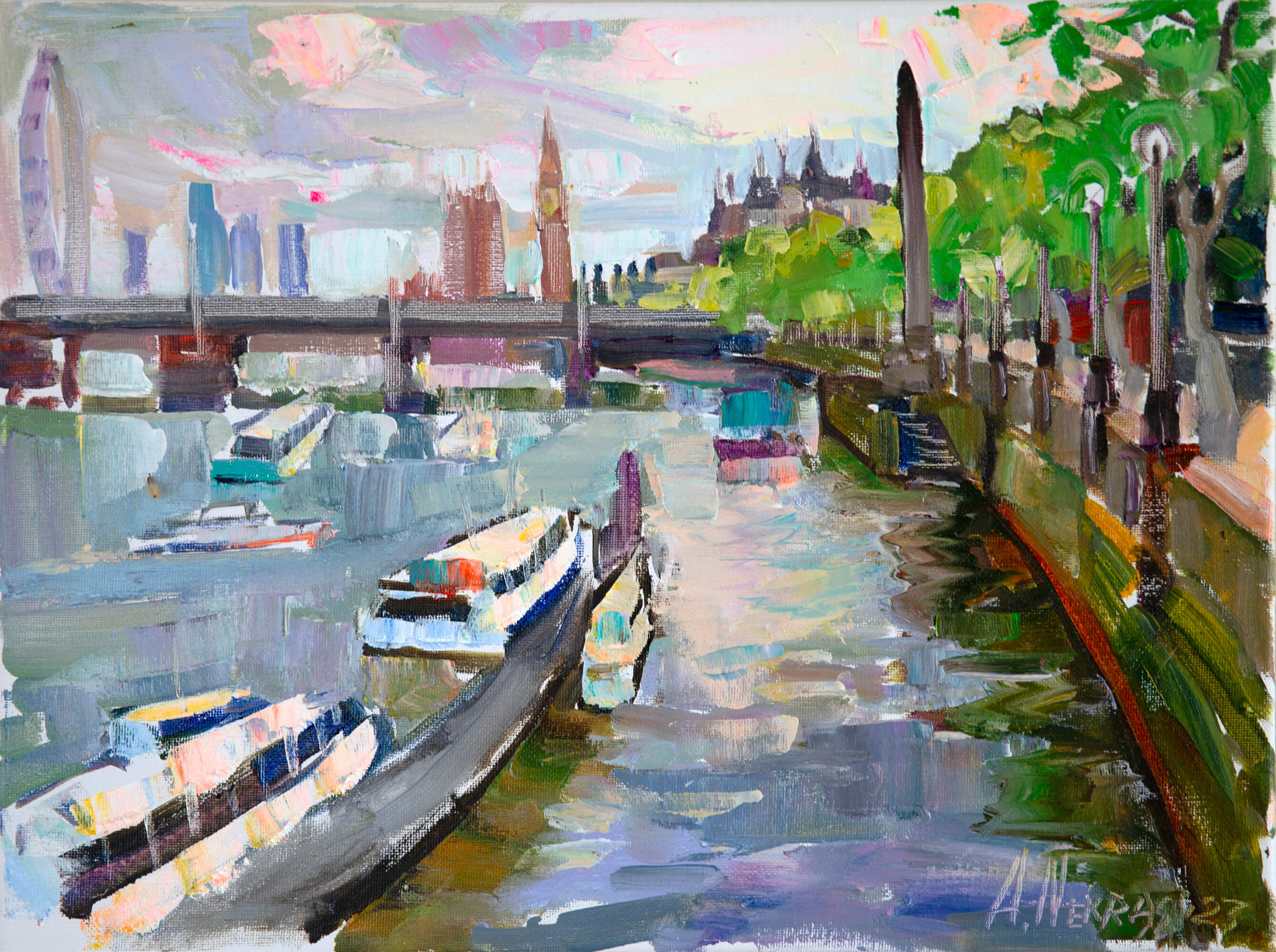 London. Andriy Nekrasov artist
