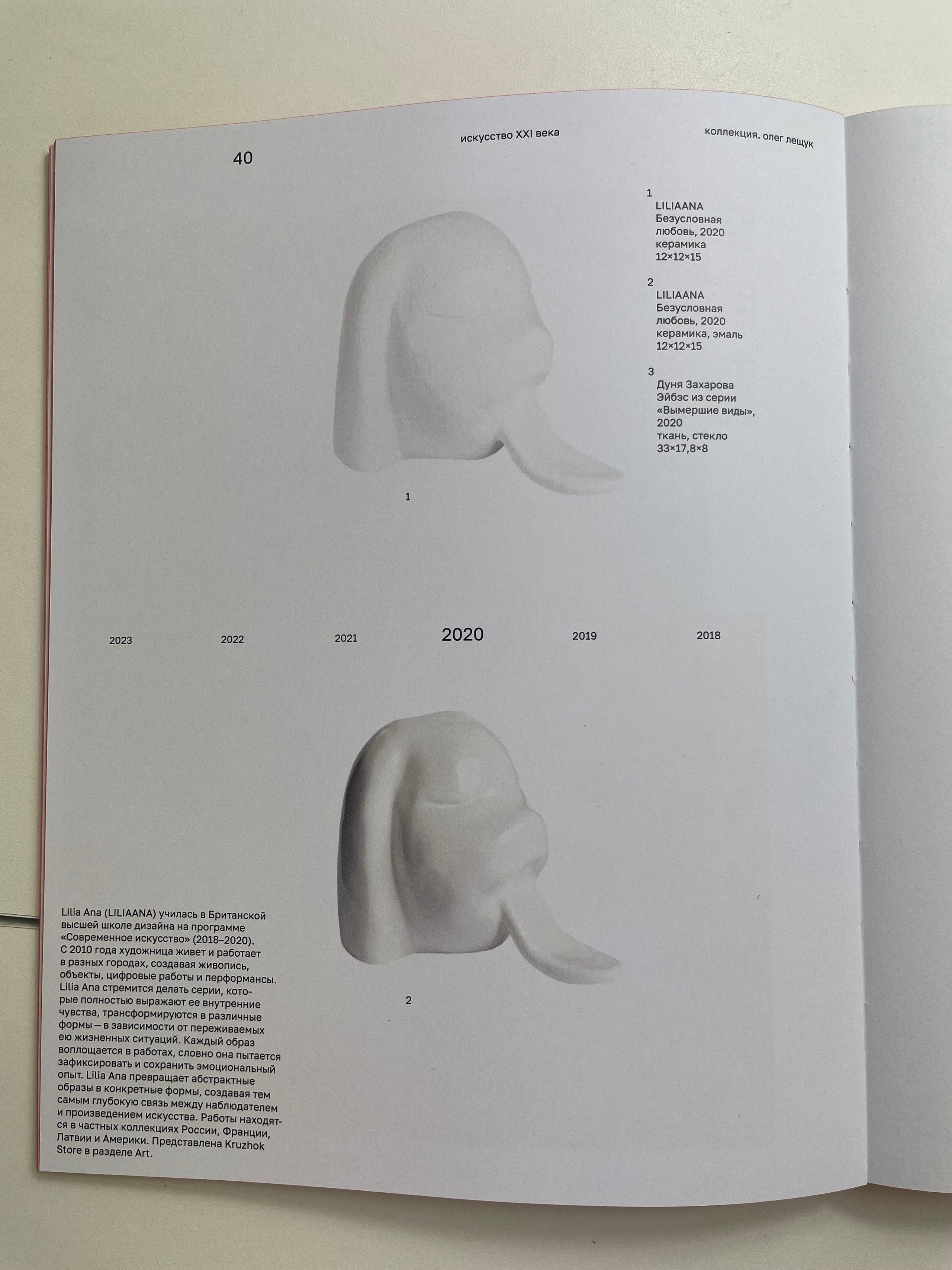 PUBLICATIONS. Contemporary artist in New York City Lilia Ana