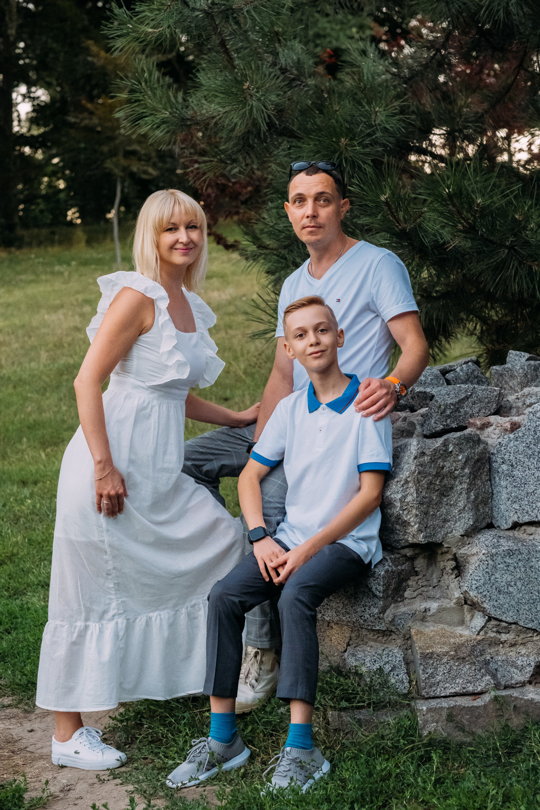 Большая семья Александра и Людмилы. Сімейний і портретний фотограф у Києві Проценко Алла