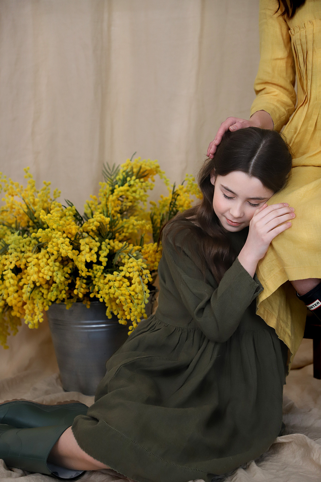 Великодня фотозйомка Тетяни та Дашулі. Сімейний та дитячий фотограф Київ, Ірпінь, Буча — Галина Пивоварова