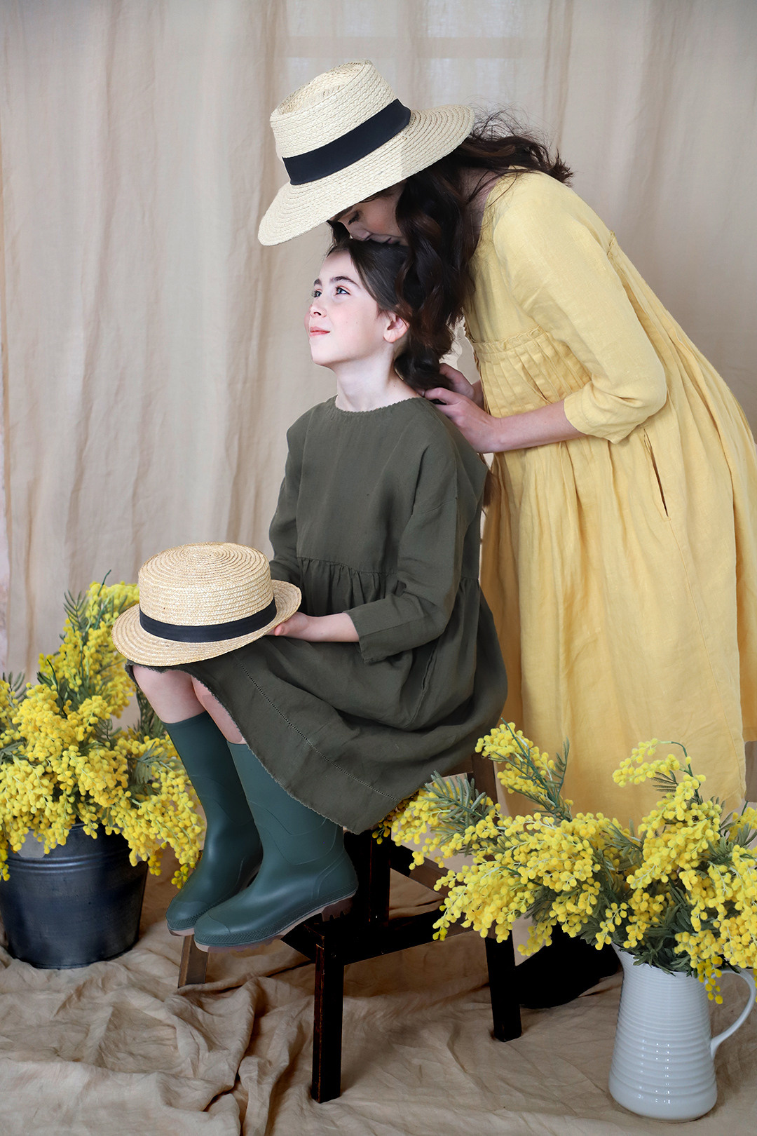 Великодня фотозйомка Тетяни та Дашулі. Сімейний та дитячий фотограф Київ, Ірпінь, Буча — Галина Пивоварова