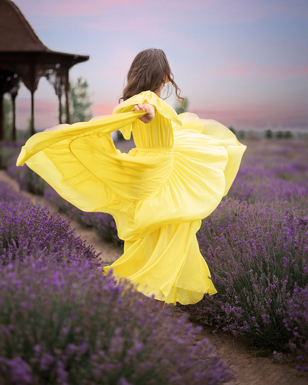 Жіноча фотозйомка в лаванді «Місцевий Прованс». Сімейний та дитячий фотограф Київ, Ірпінь, Буча — Галина Пивоварова