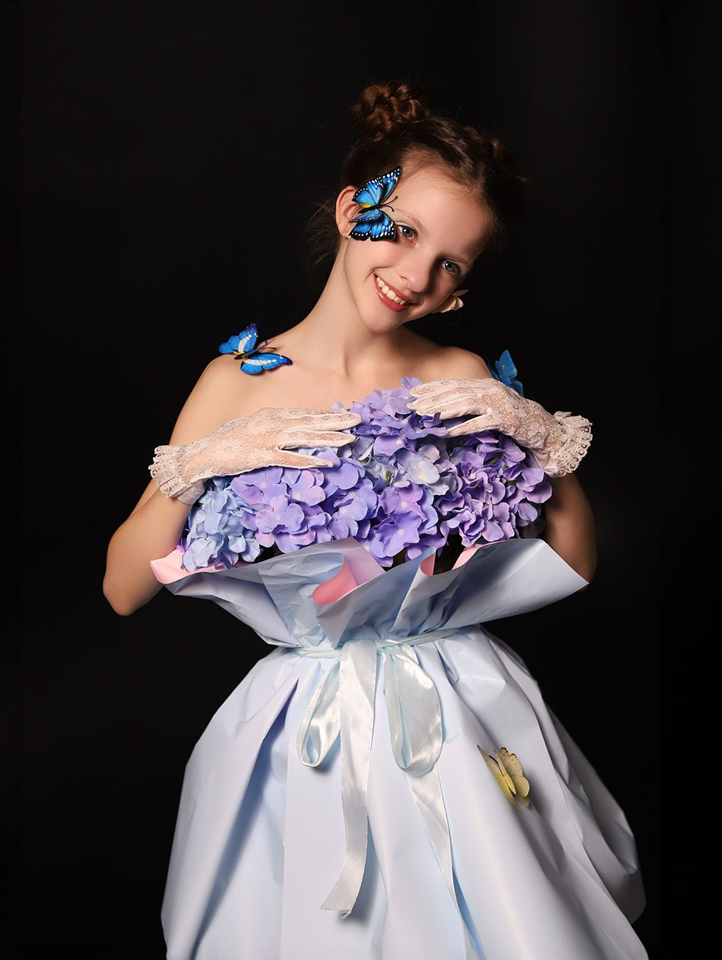 Фотозйомка в квітах. Сімейний та дитячий фотограф Київ, Ірпінь, Буча — Галина Пивоварова