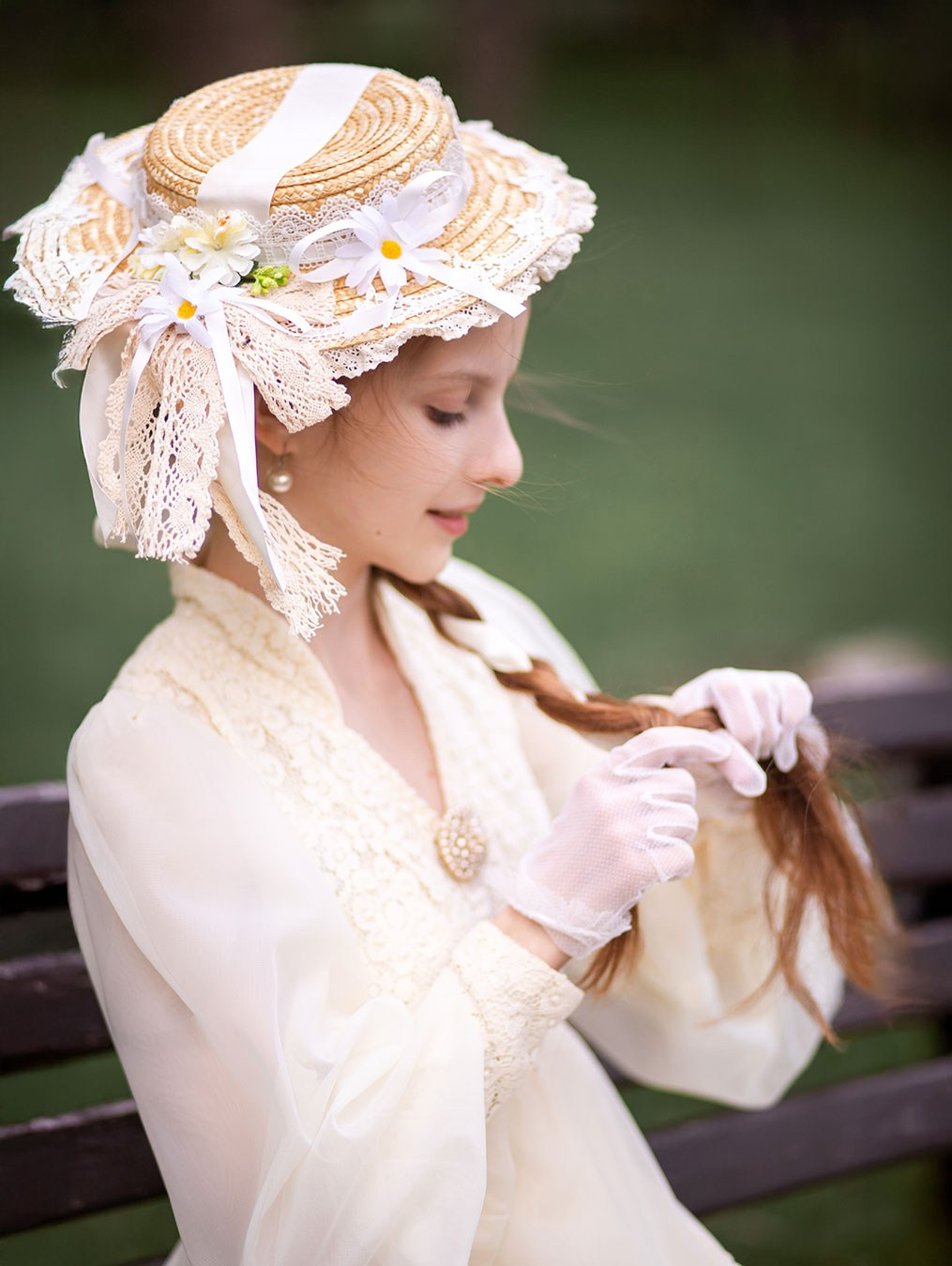 Фотопрогулянка з Юлею «По сторінкам роману едвардіанської епохи». Сімейний та дитячий фотограф Київ, Ірпінь, Буча — Галина Пивоварова