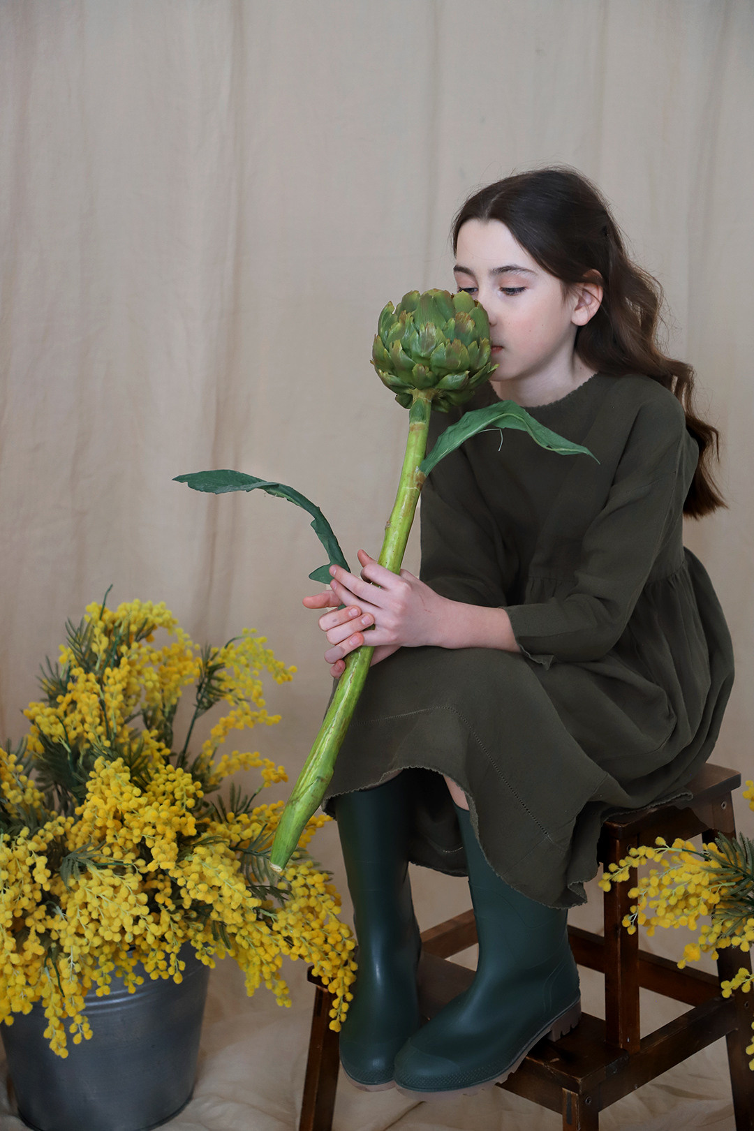 Великодня фотозйомка Тетяни та Дашулі. Сімейний та дитячий фотограф Київ, Ірпінь, Буча — Галина Пивоварова