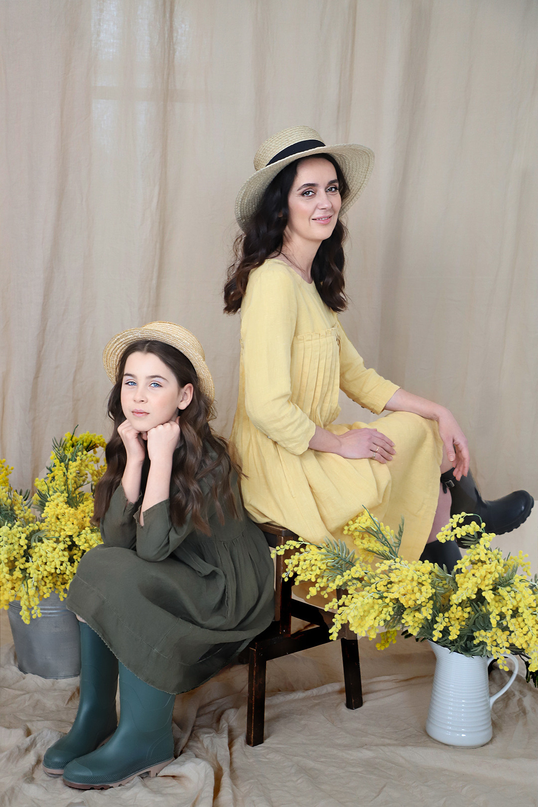 Великодня фотозйомка Тетяни та Дашулі. Сімейний та дитячий фотограф Київ, Ірпінь, Буча — Галина Пивоварова