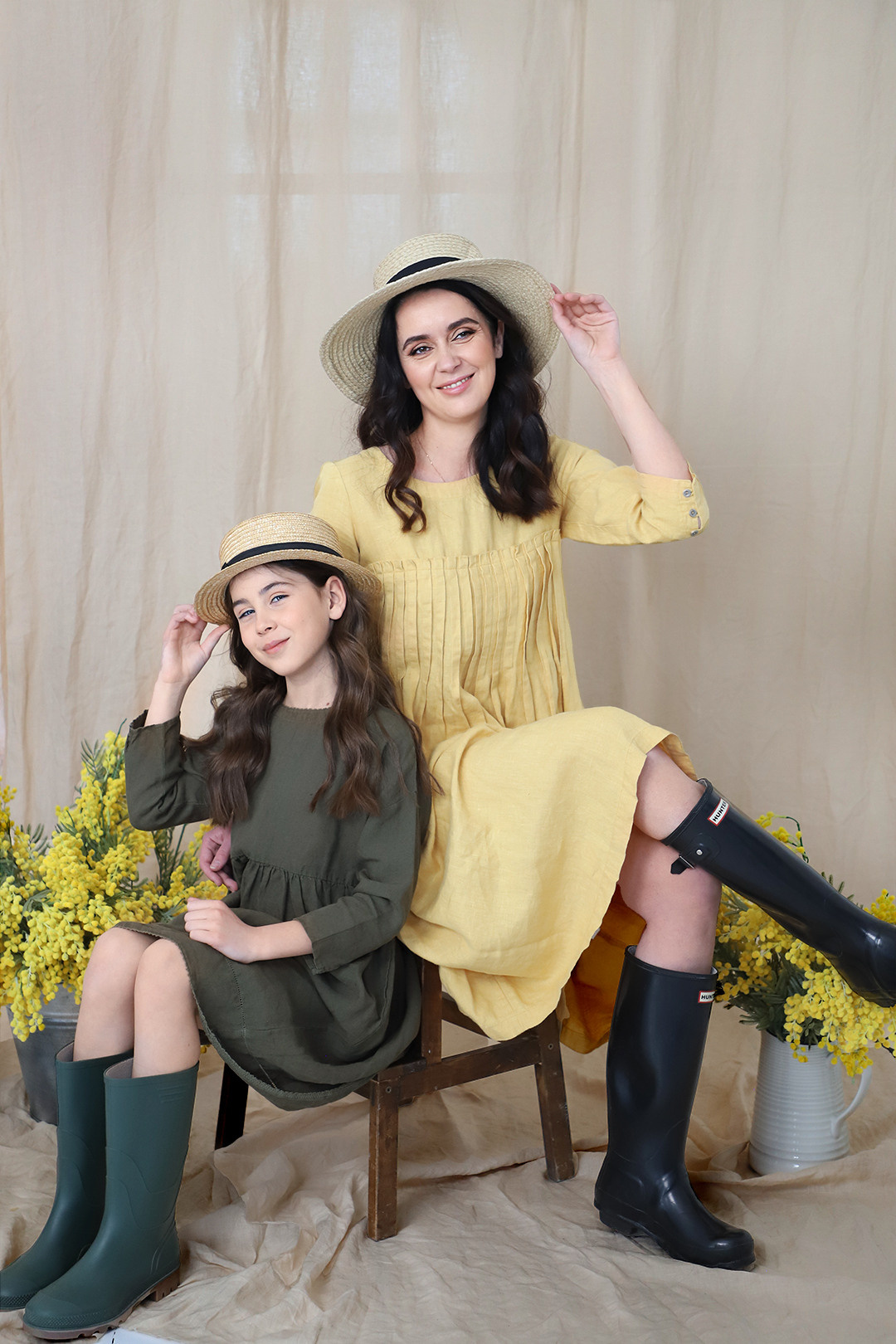 Великодня фотозйомка Тетяни і Дашулі. Сімейний та дитячий фотограф Київ, Ірпінь, Буча — Галина Пивоварова