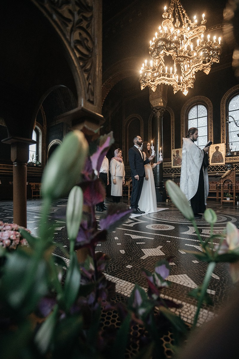 Вінчання Тані та Ігора в Копенгагені. Весільний та сімейний фотограф в Данії Вячеслав Логвинюк