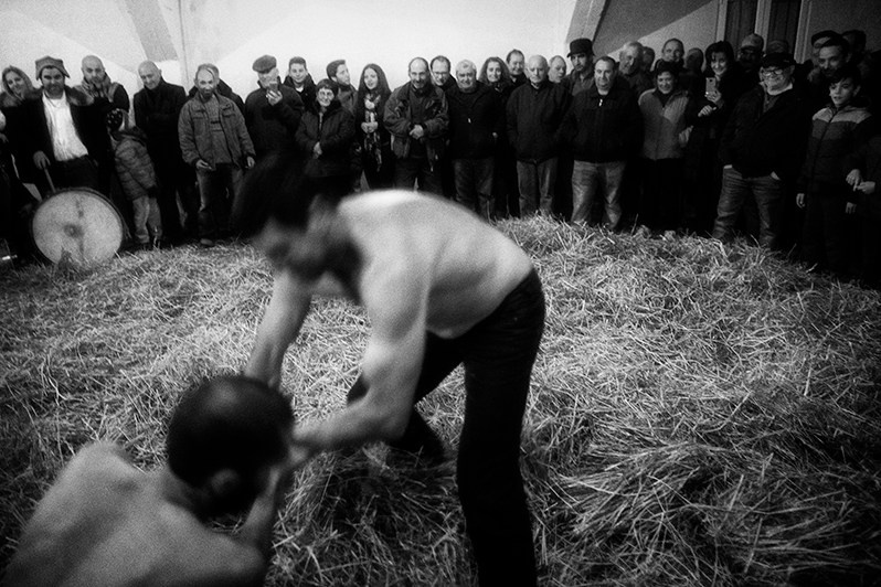 Two boys at “Galhofa”, Bragança municipality, Bragança district, Trás-os-Montes region, Portugal. 2018