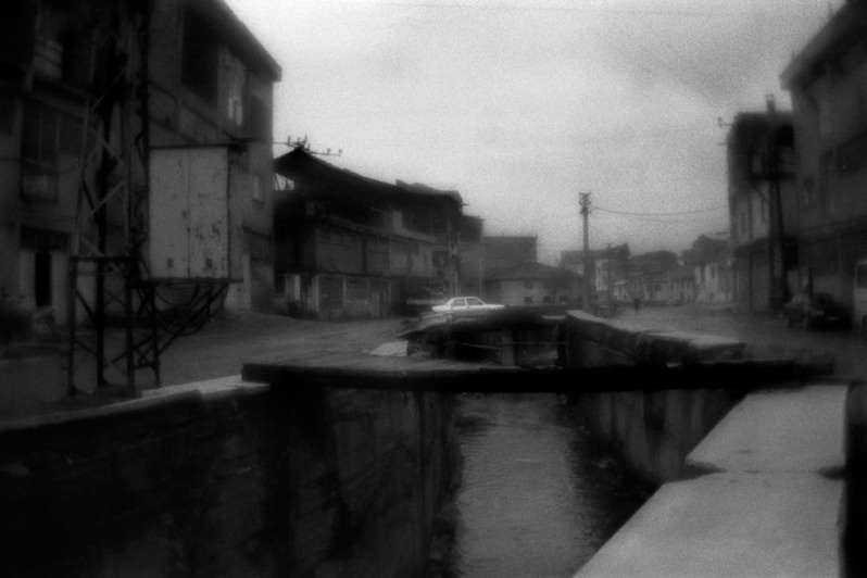 Industrial zone, Uşak, Aegean region. January 2009
