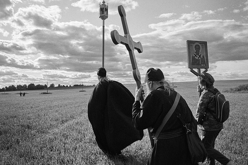 near Pavlovo village, Borisoglebsky district, Yaroslavl region, Russia. July 2021
