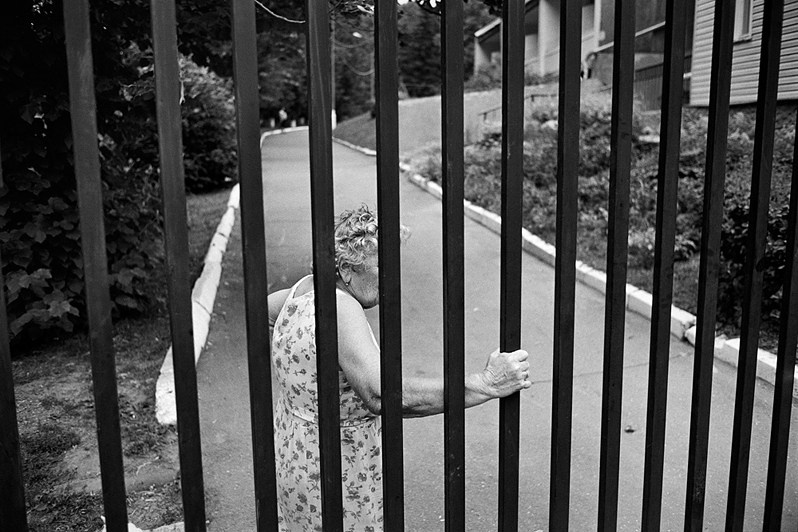 Gate, Kashin, Tver region, Russia. 2013